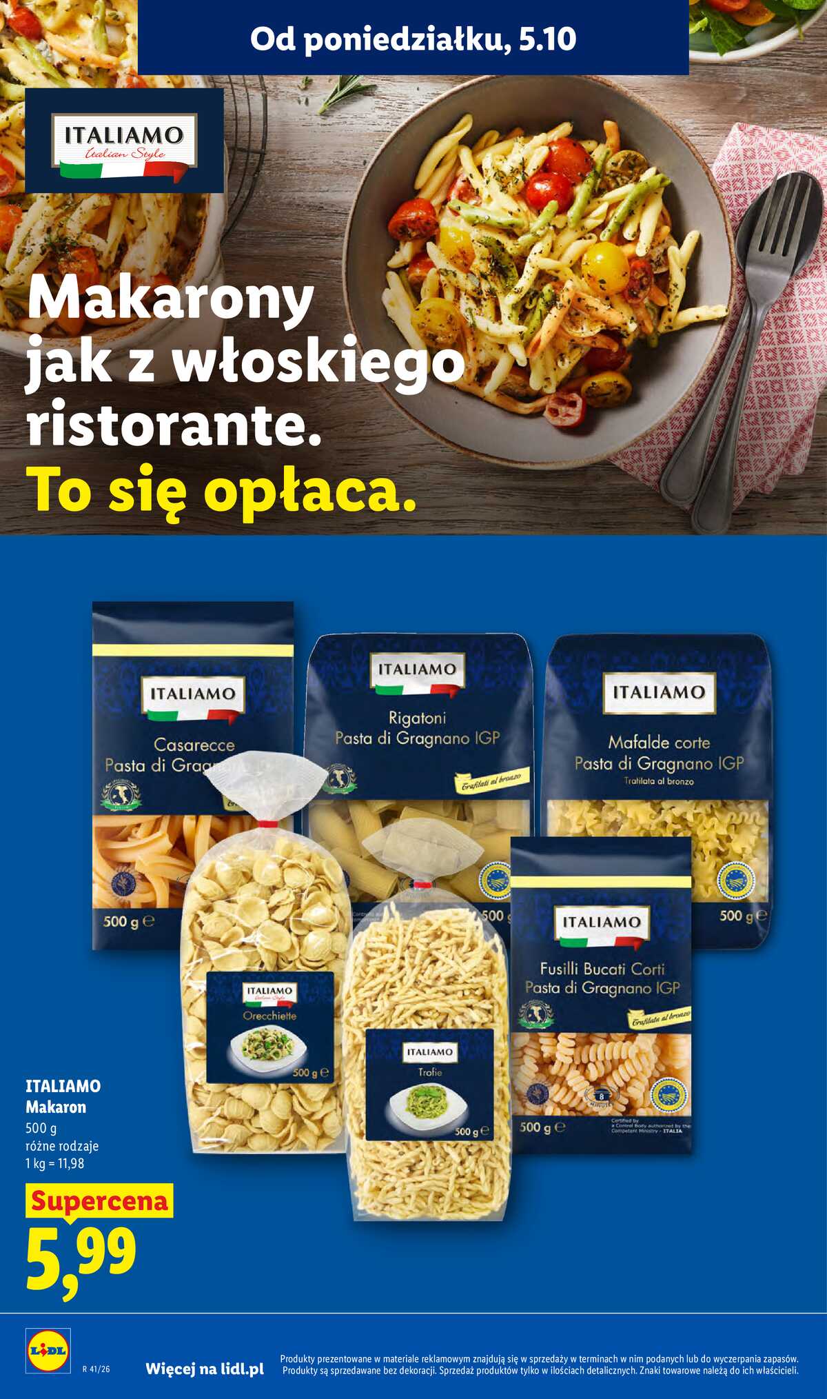 Leták Lidl Polsko 5.10.-7.10.2026 - Leták strana 54