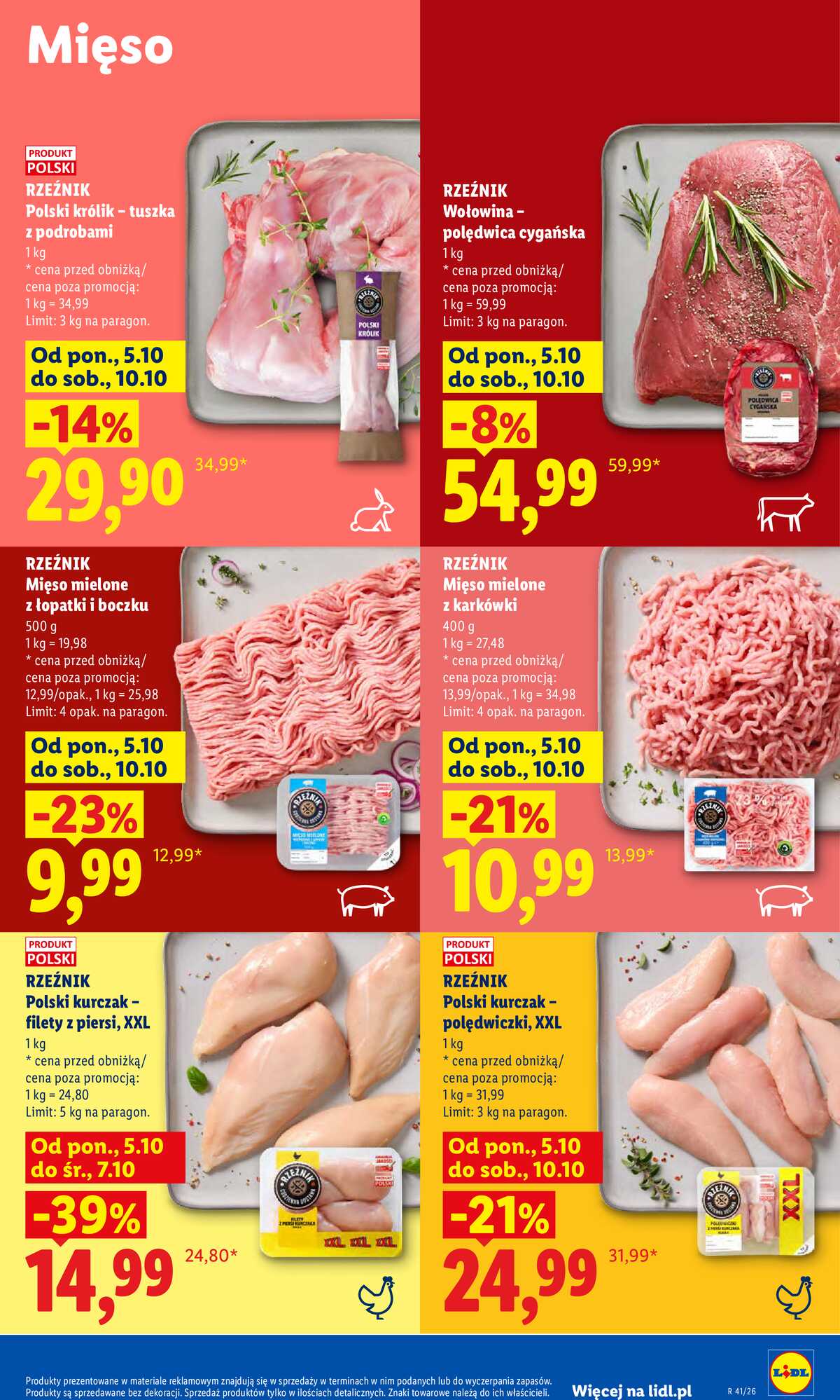Leták Lidl Polsko 5.10.-7.10.2026 - Leták strana 63