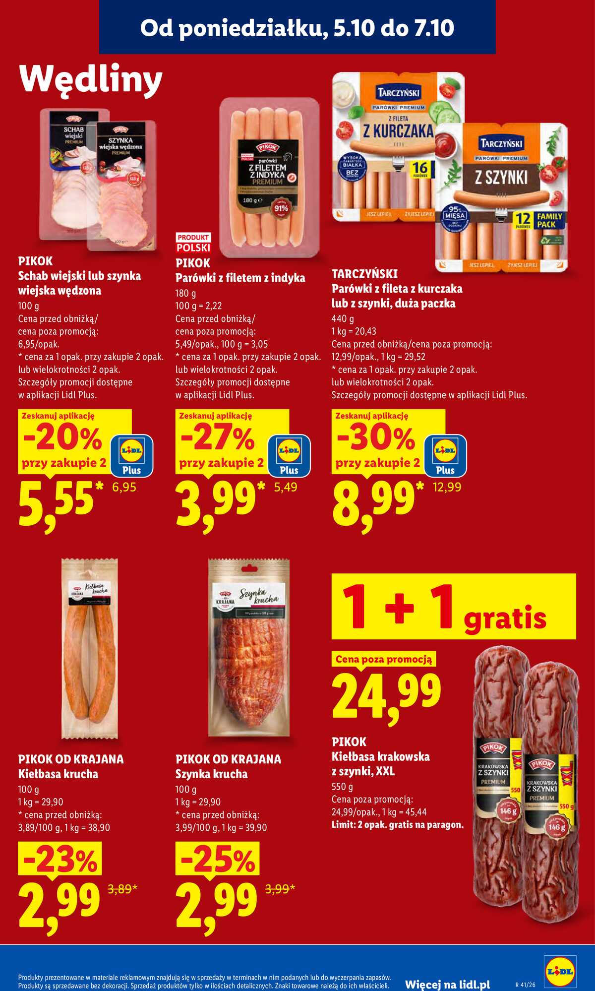 Leták Lidl Polsko 5.10.-7.10.2026 - Leták strana 65