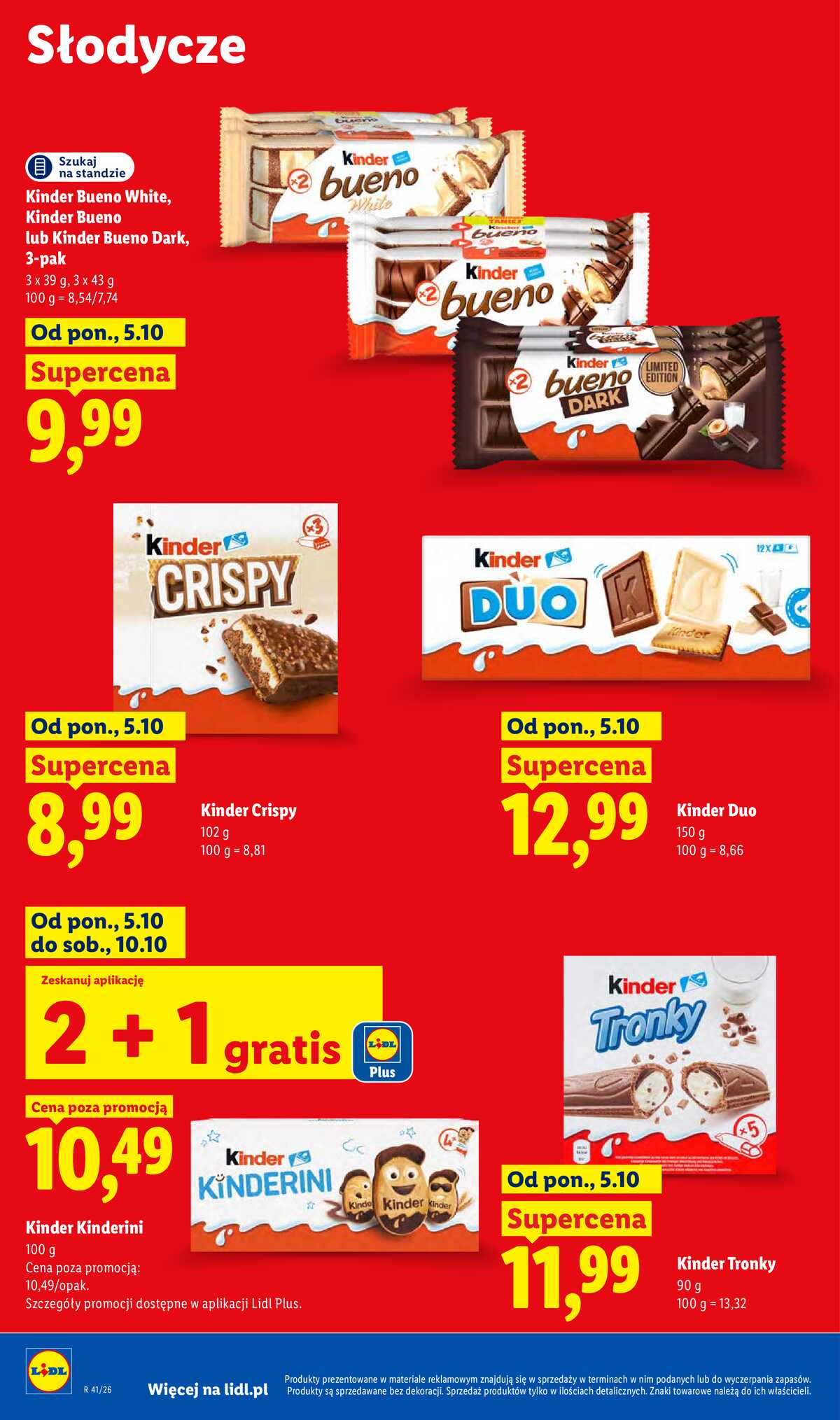 Leták Lidl Polsko 5.10.-7.10.2026 - Leták strana 70