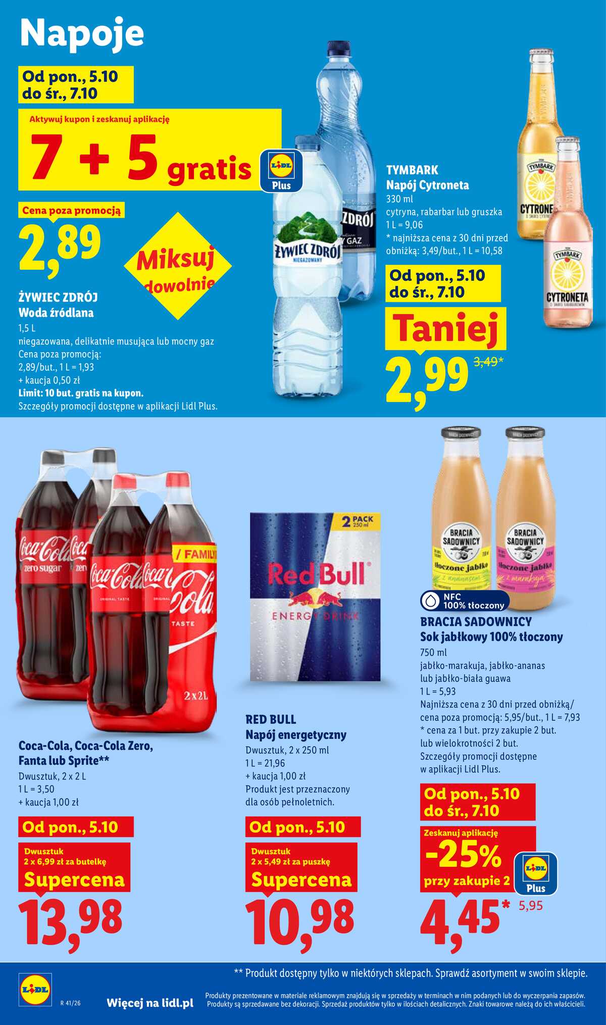 Leták Lidl Polsko 5.10.-7.10.2026 - Leták strana 72