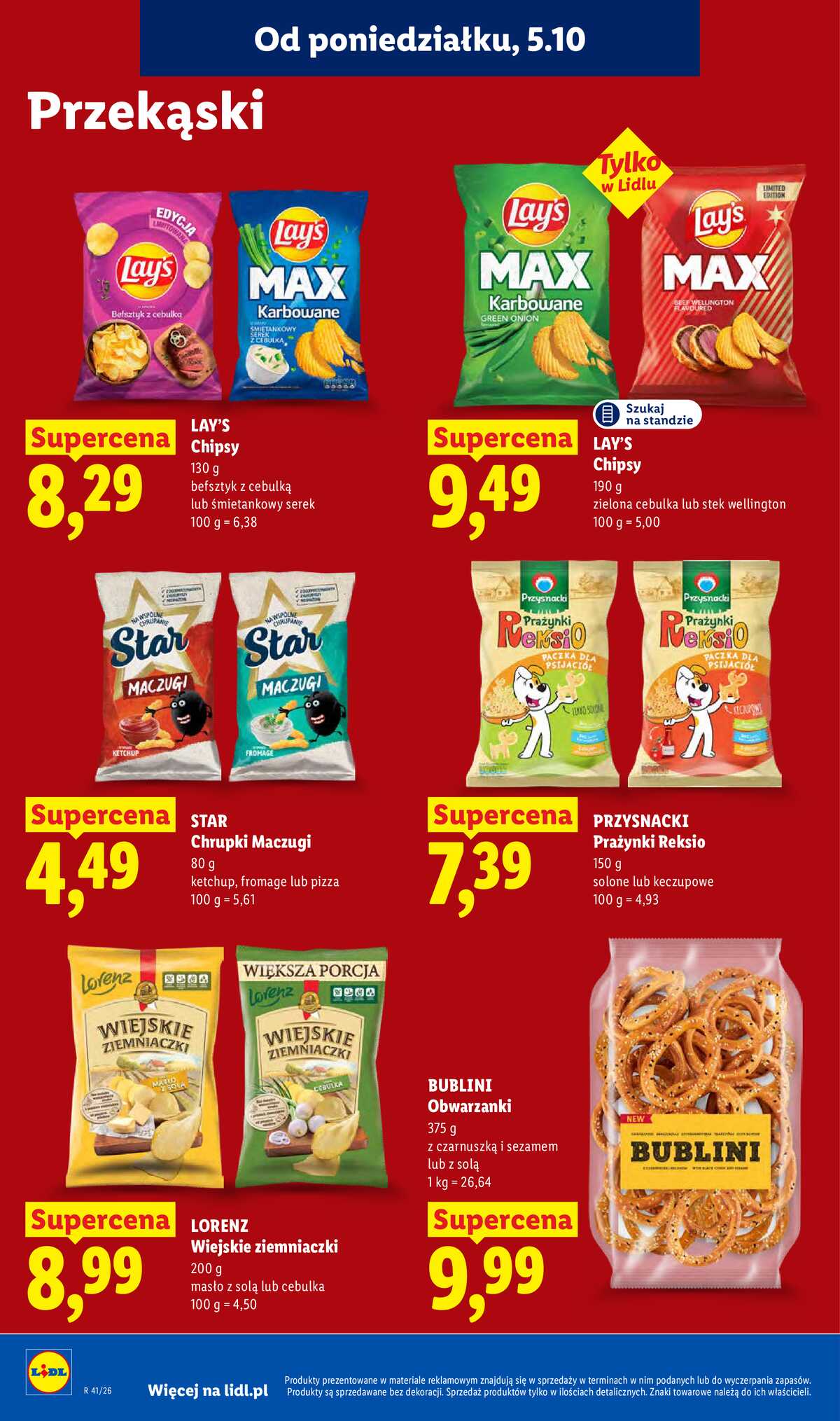 Leták Lidl Polsko 5.10.-7.10.2026 - Leták strana 74