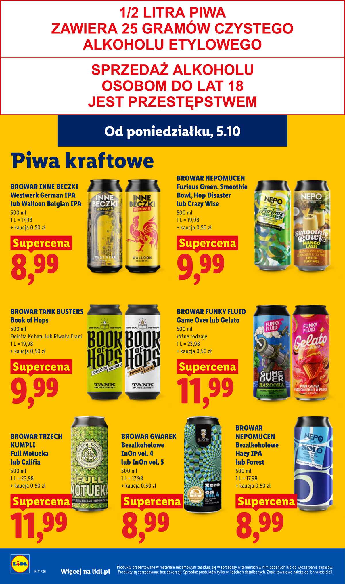 Leták Lidl Polsko 5.10.-7.10.2026 - Leták strana 76