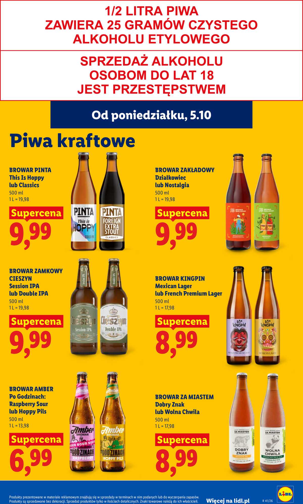 Leták Lidl Polsko 5.10.-7.10.2026 - Leták strana 77