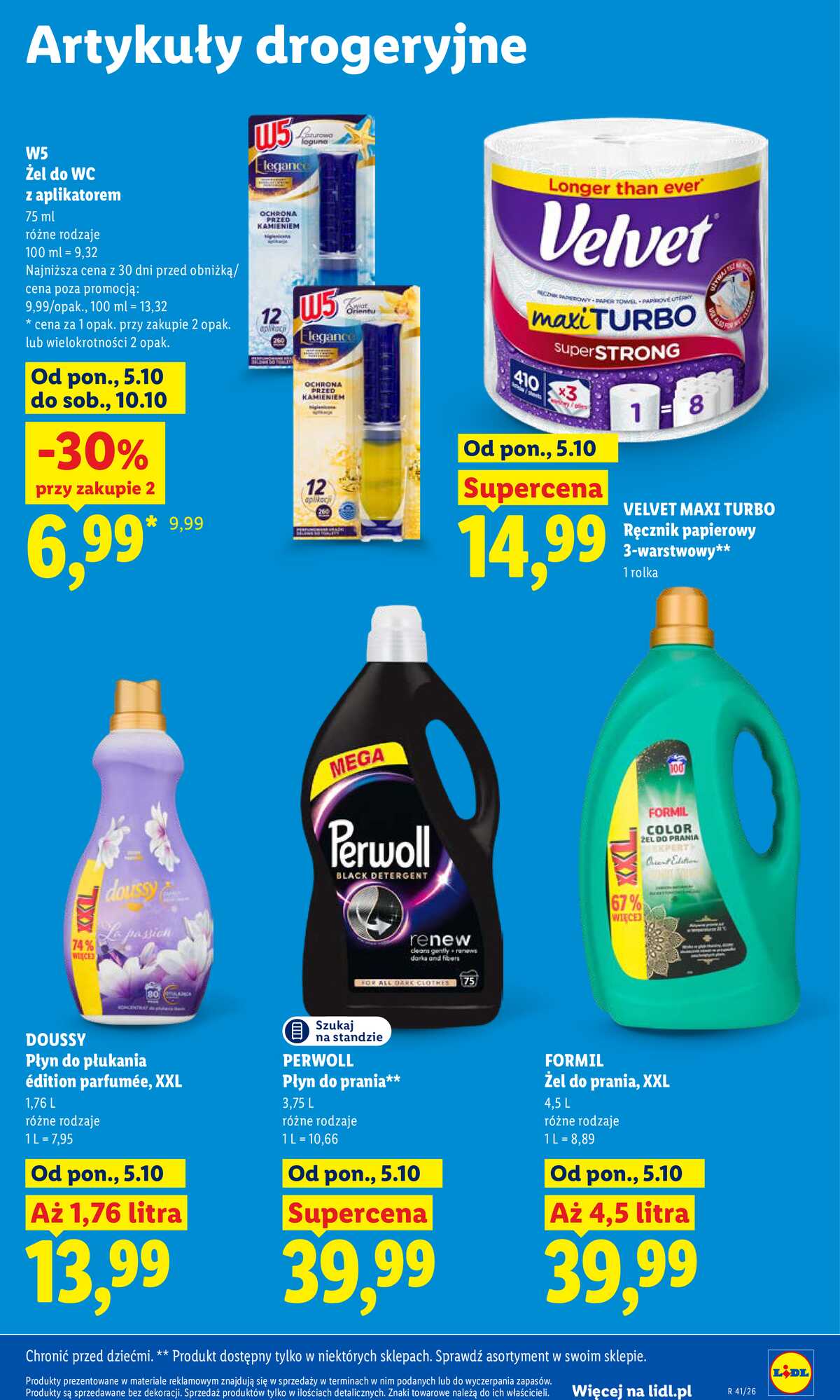 Leták Lidl Polsko 5.10.-7.10.2026 - Leták strana 87