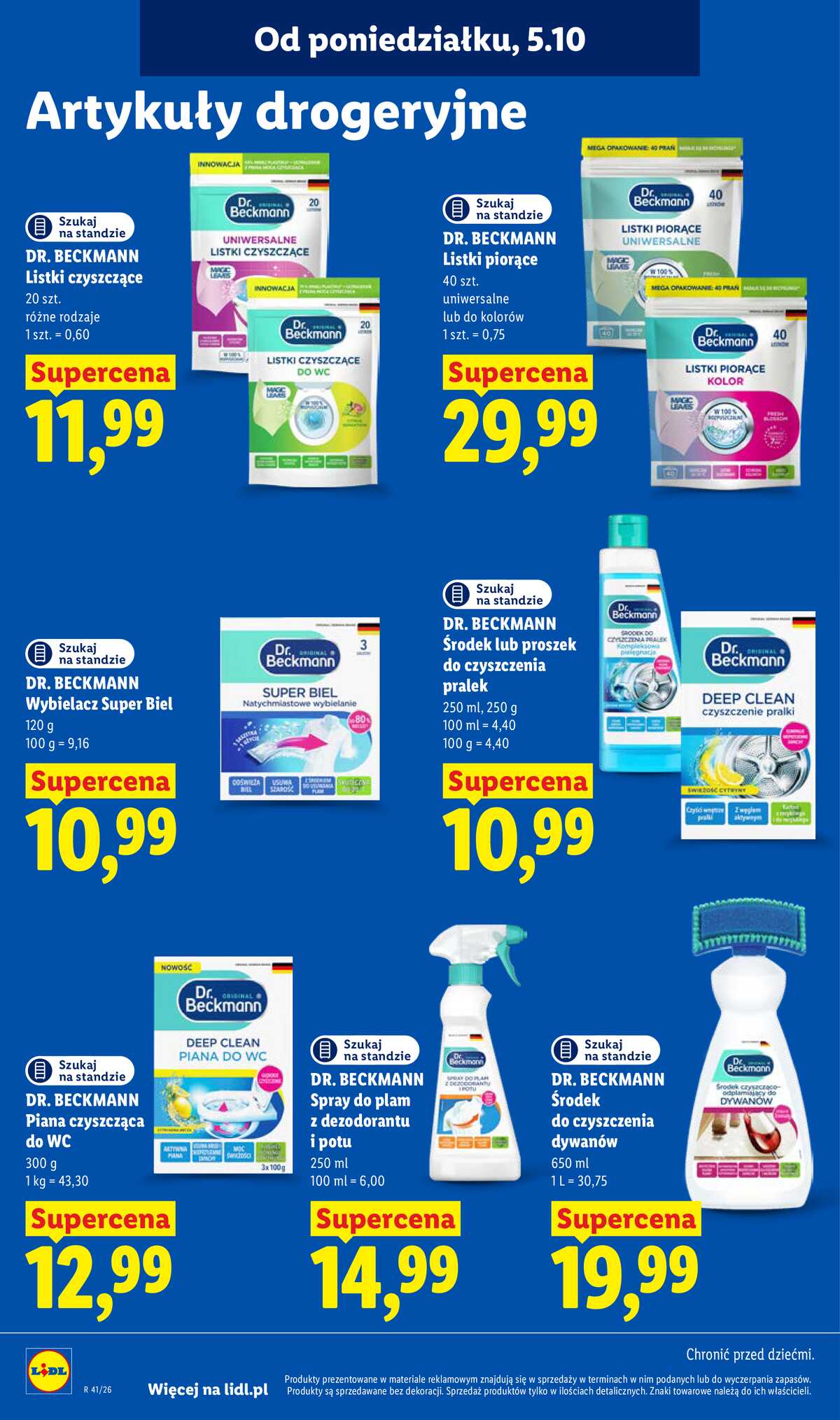 Leták Lidl Polsko 5.10.-7.10.2026 - Leták strana 88
