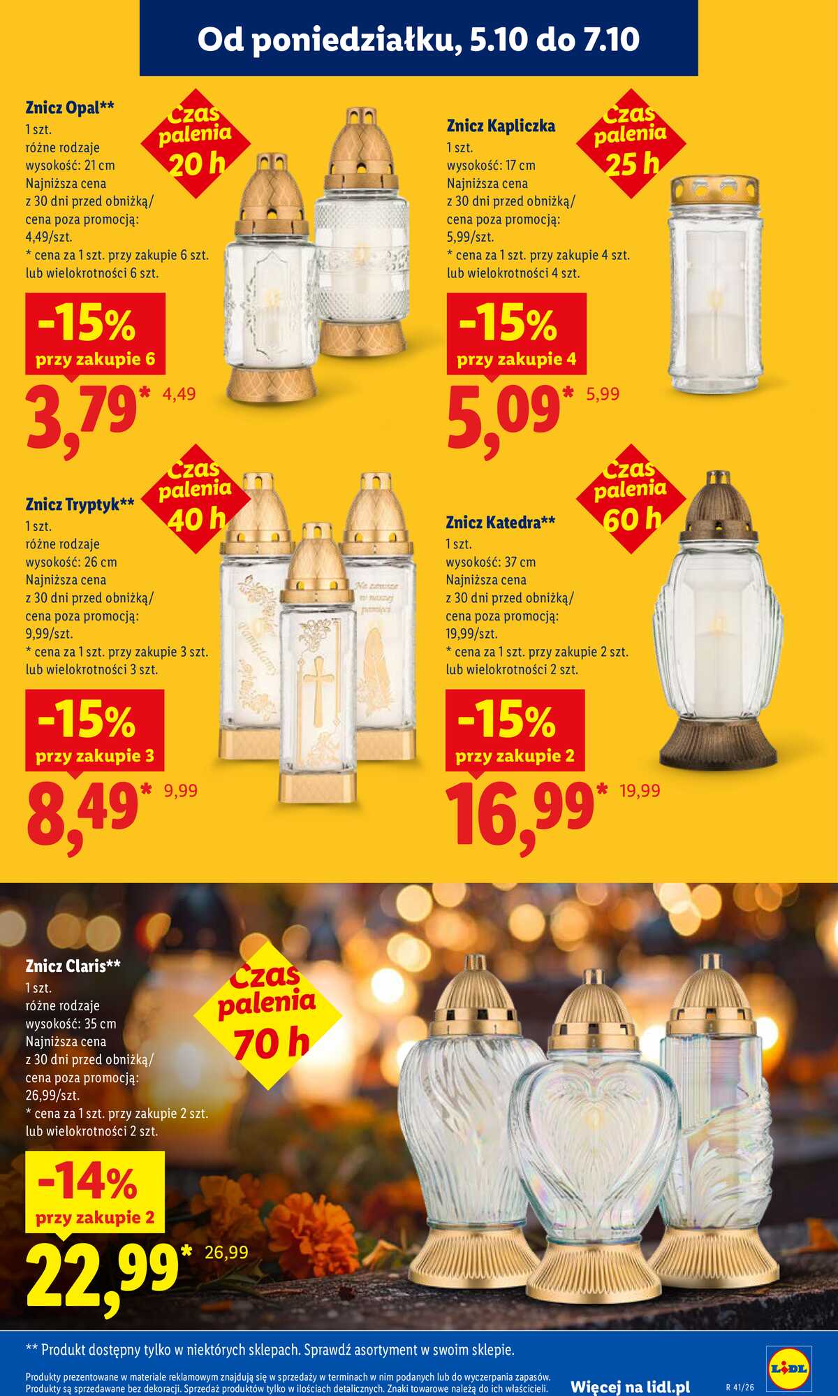 Leták Lidl Polsko 5.10.-7.10.2026 - Leták strana 91