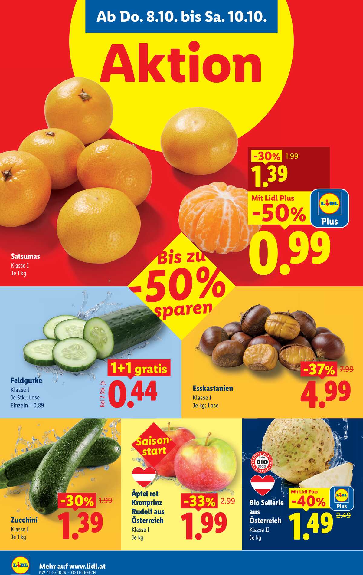 Leták Lidl Rakousko 8.10.-14.10.2026 strana 4