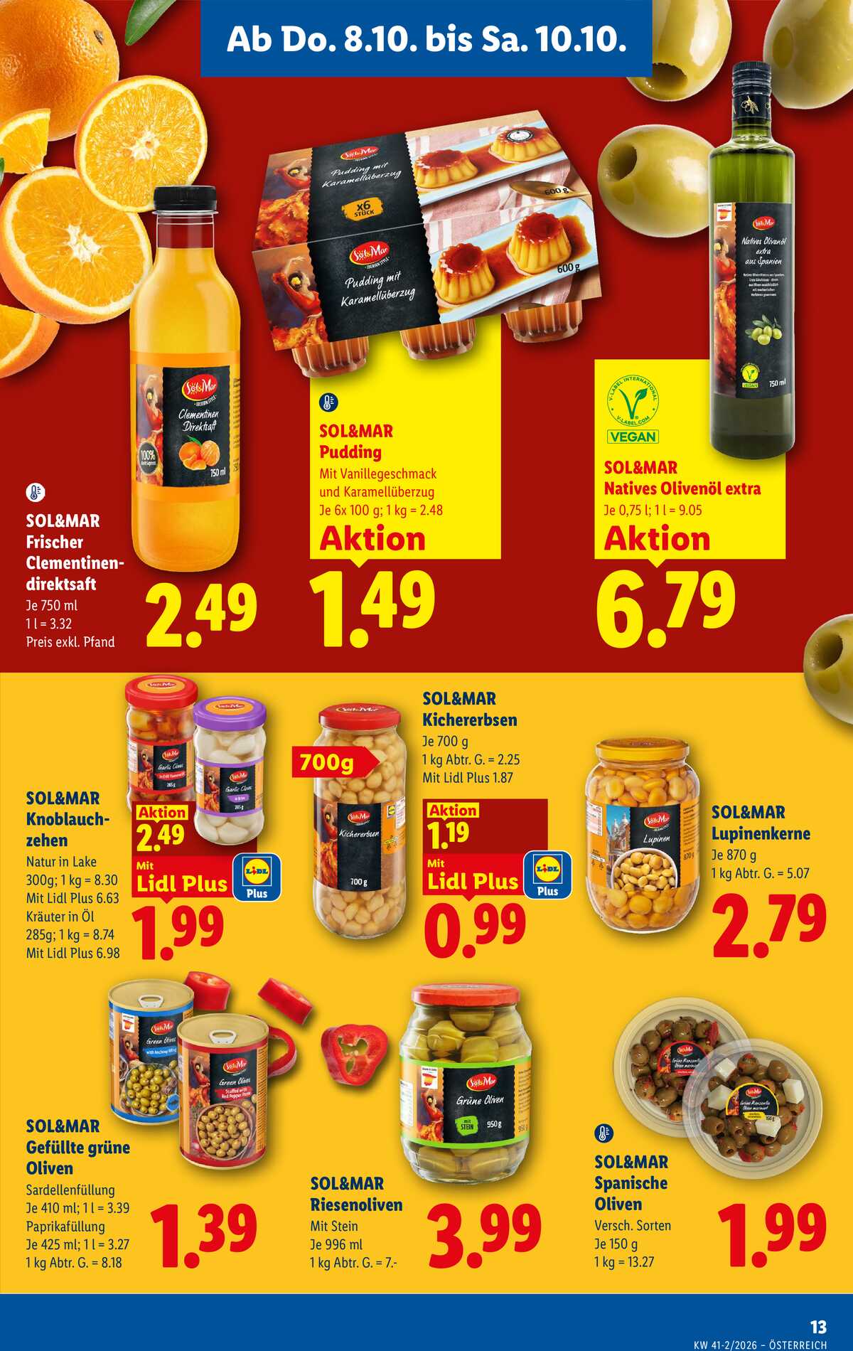 Leták Lidl Rakousko 8.10.-14.10.2026 strana 15