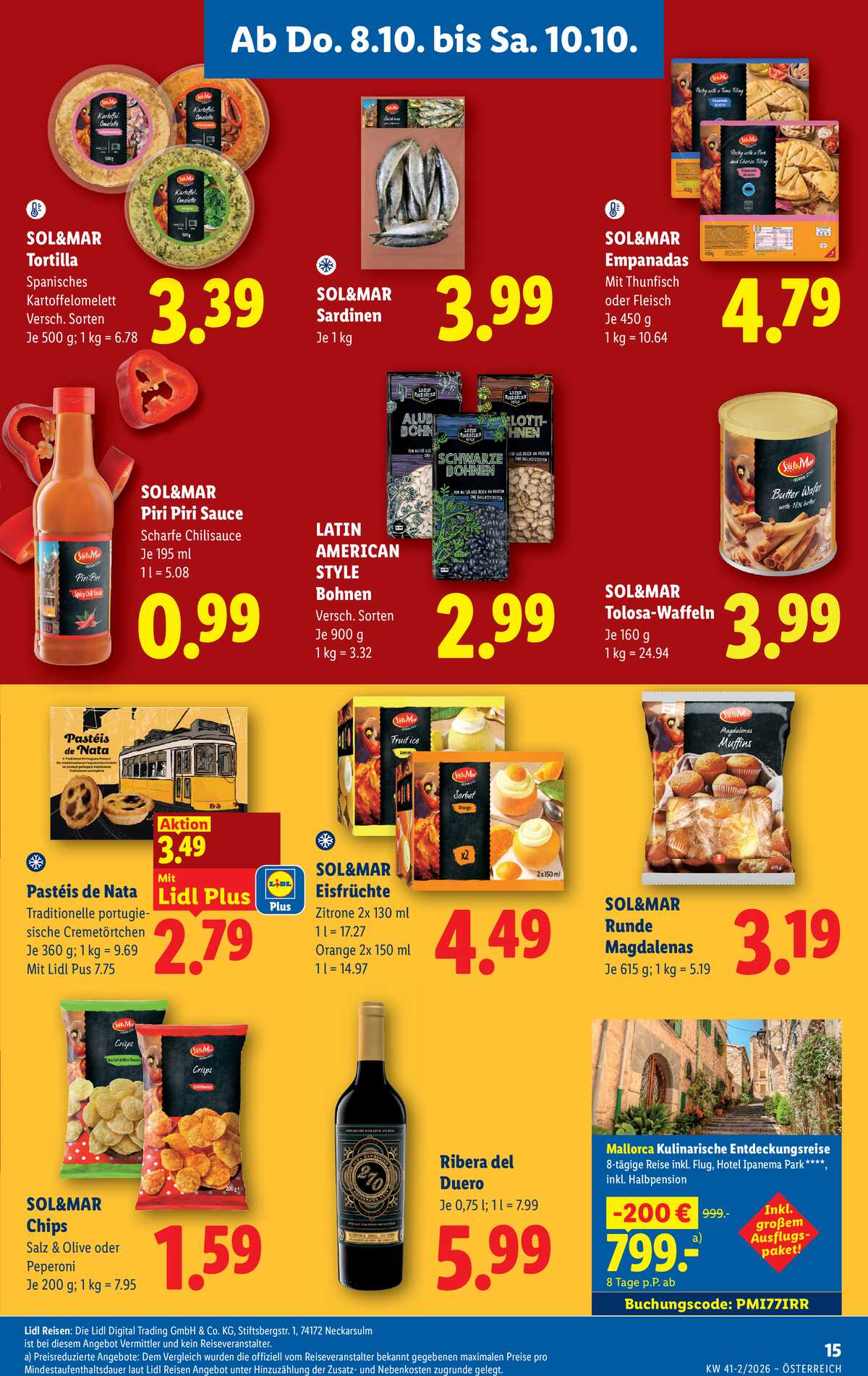 Leták Lidl Rakousko 8.10.-14.10.2026 strana 17
