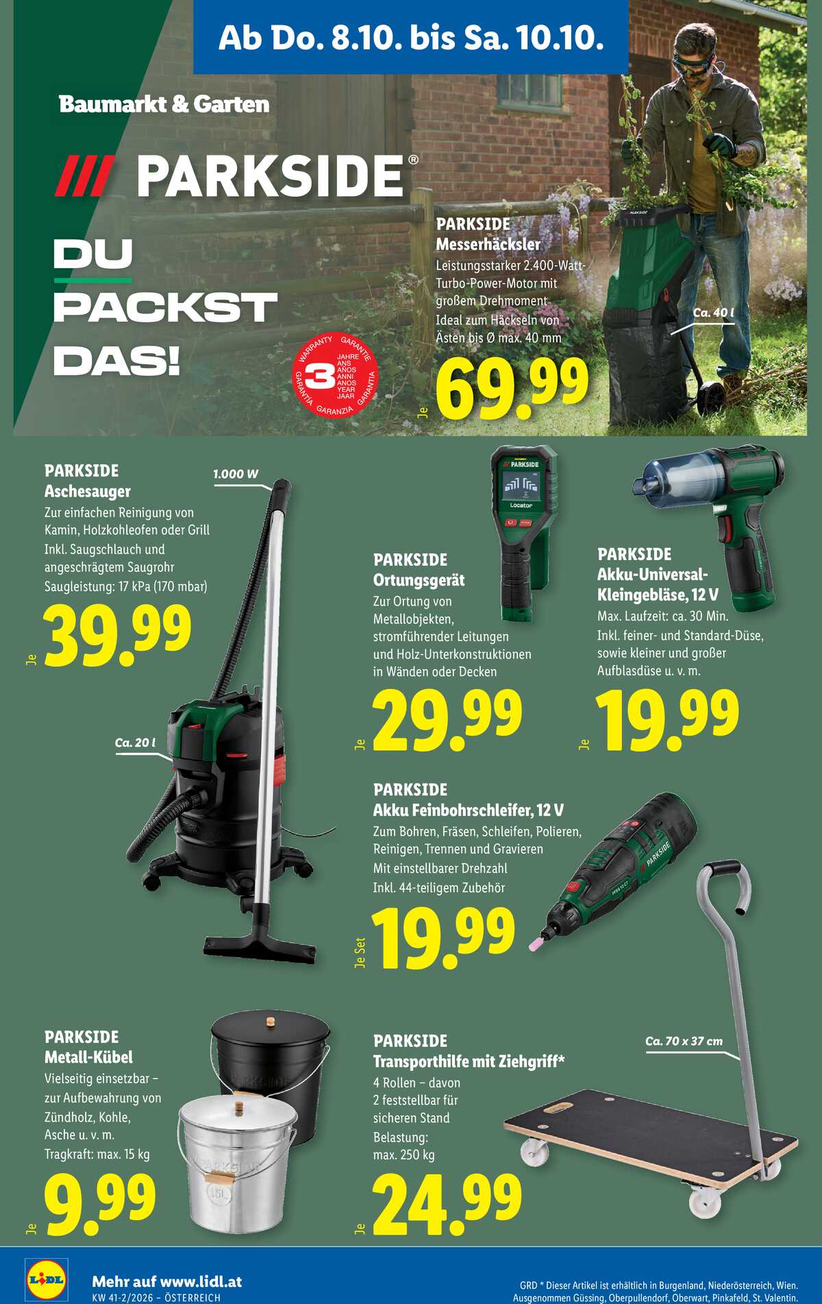 Leták Lidl Rakousko 8.10.-14.10.2026 strana 22
