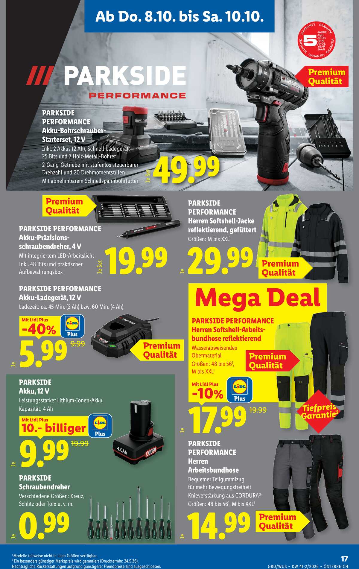 Leták Lidl Rakousko 8.10.-14.10.2026 strana 23