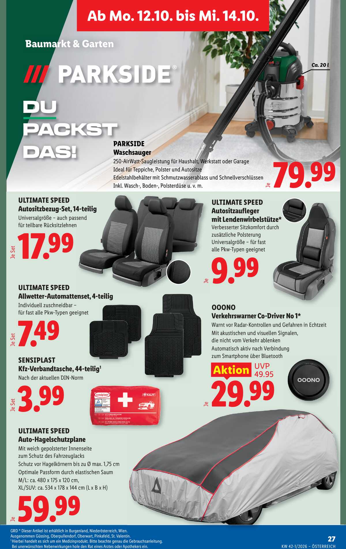 Leták Lidl Rakousko 8.10.-14.10.2026 strana 36