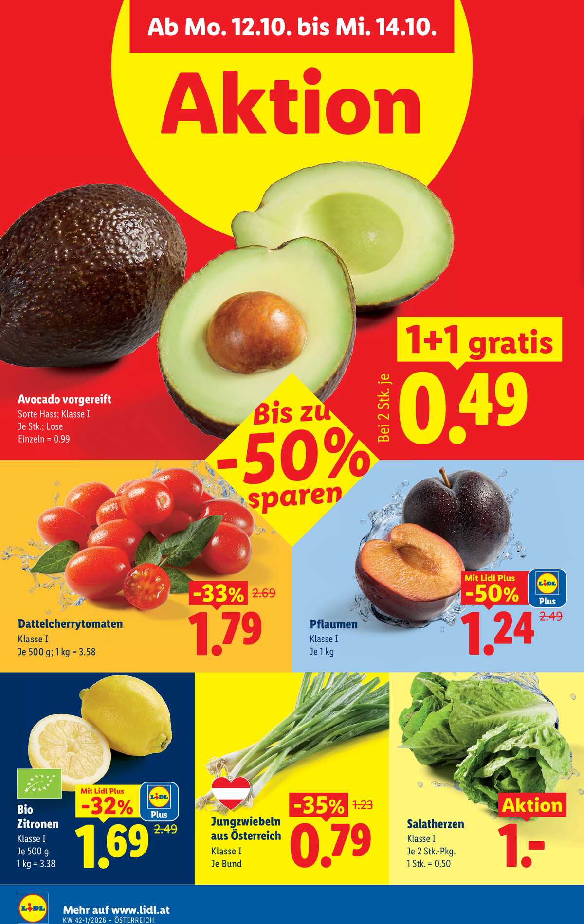 Leták Lidl Rakousko 8.10.-14.10.2026 strana 45
