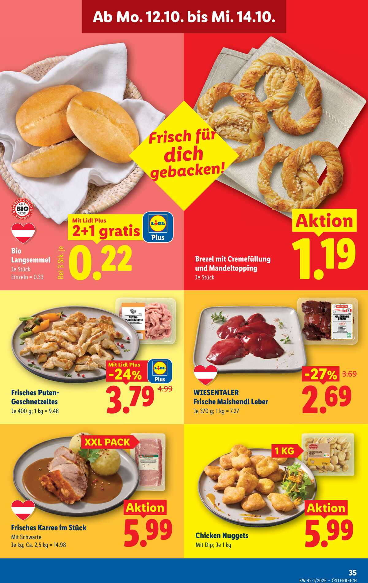 Leták Lidl Rakousko 8.10.-14.10.2026 strana 46