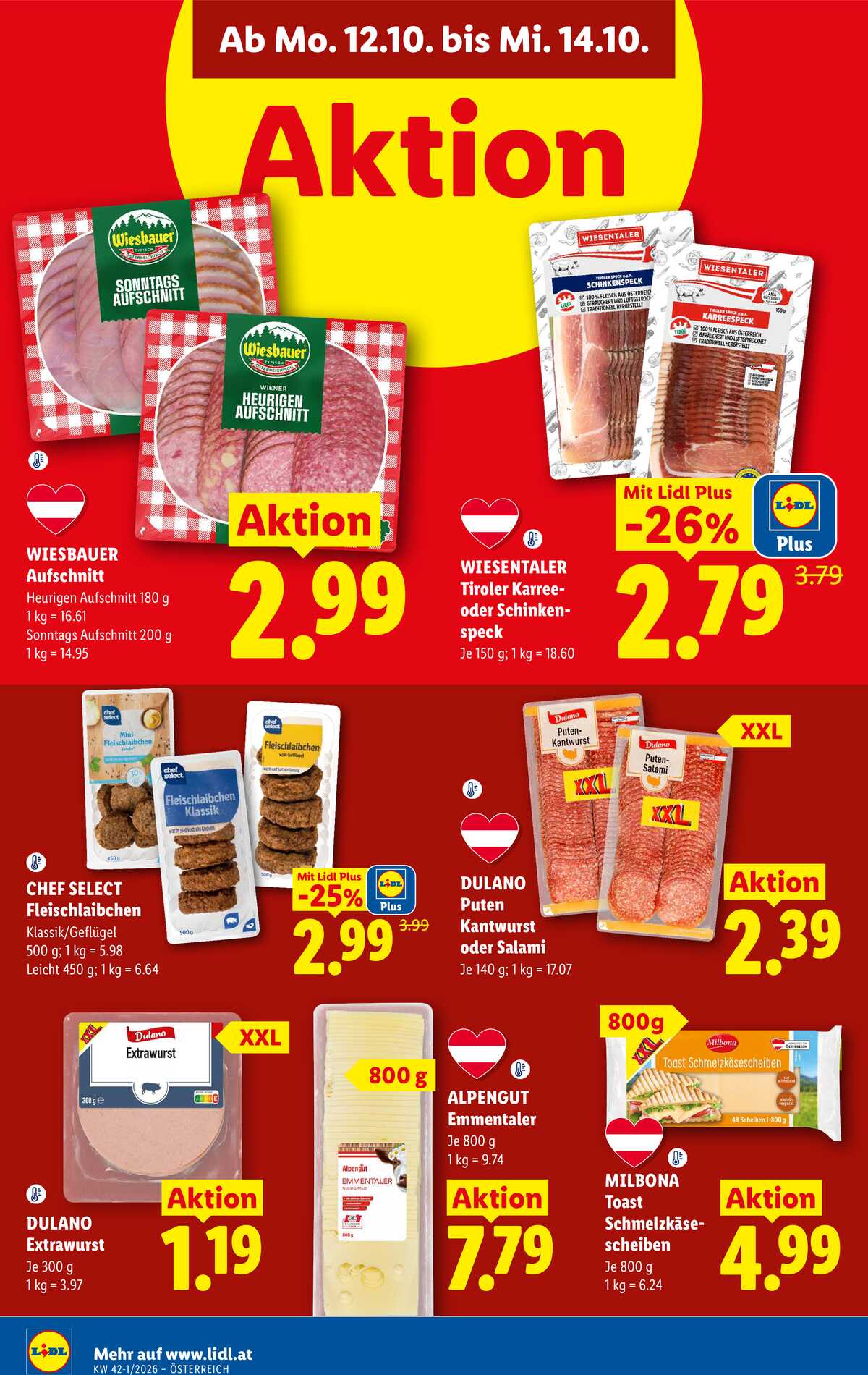 Leták Lidl Rakousko 8.10.-14.10.2026 strana 47