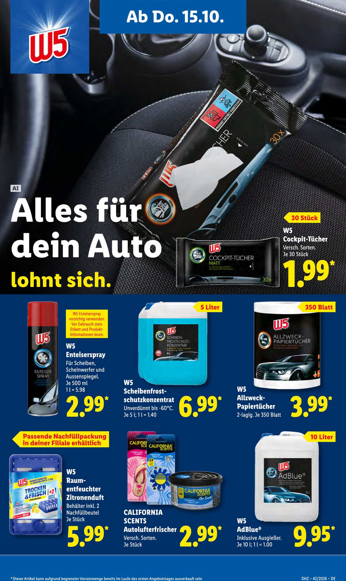 Leták Lidl Německo 12.10.-17.10.2026 strana 19