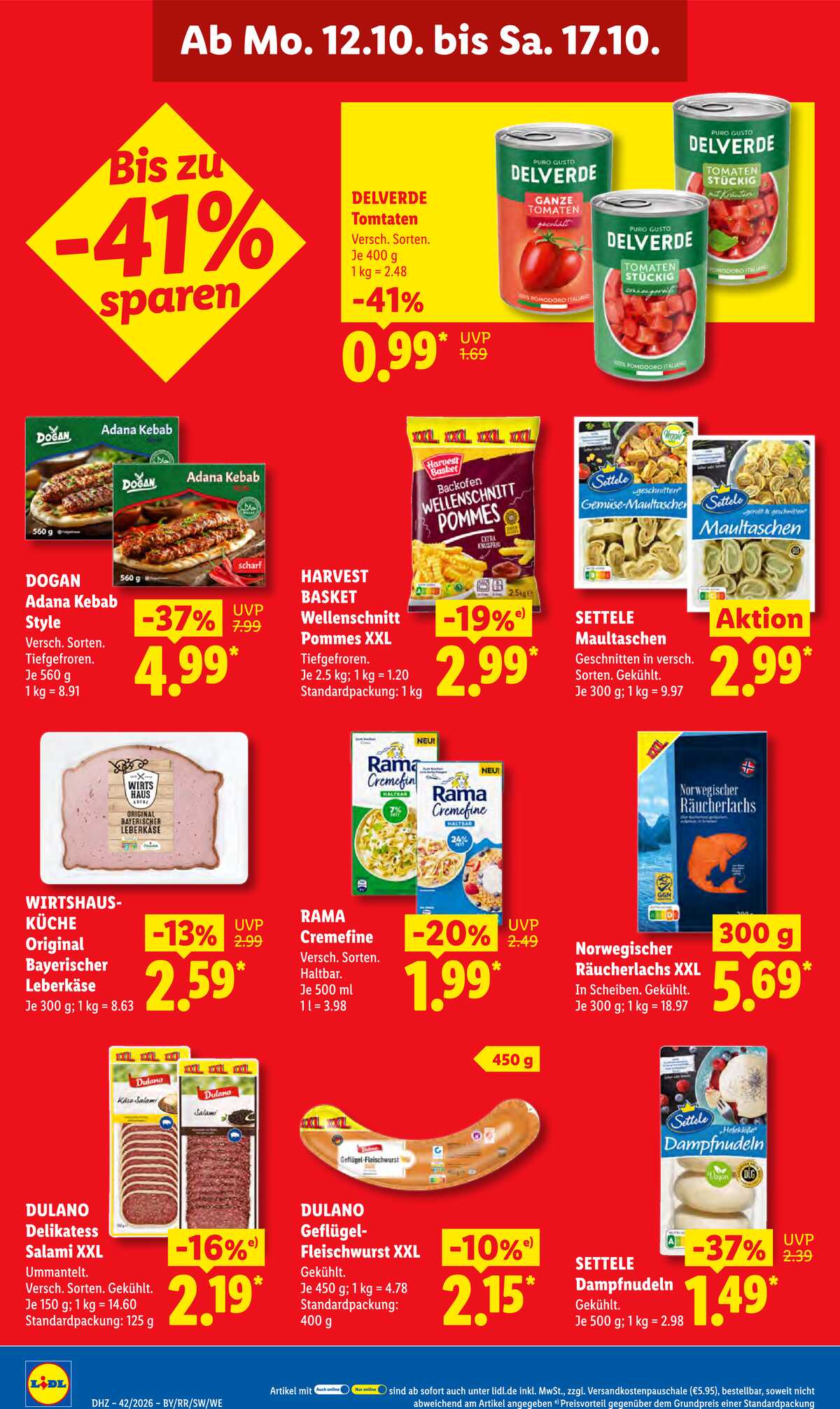Leták Lidl Německo 12.10.-17.10.2026 strana 26