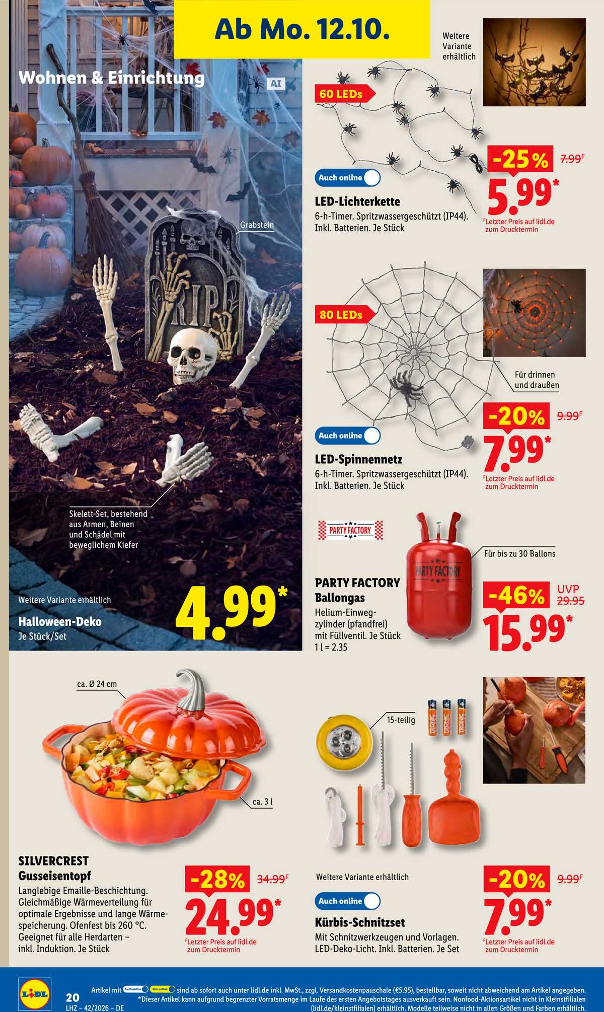 Leták Lidl Německo 12.10.-17.10.2026 strana 32