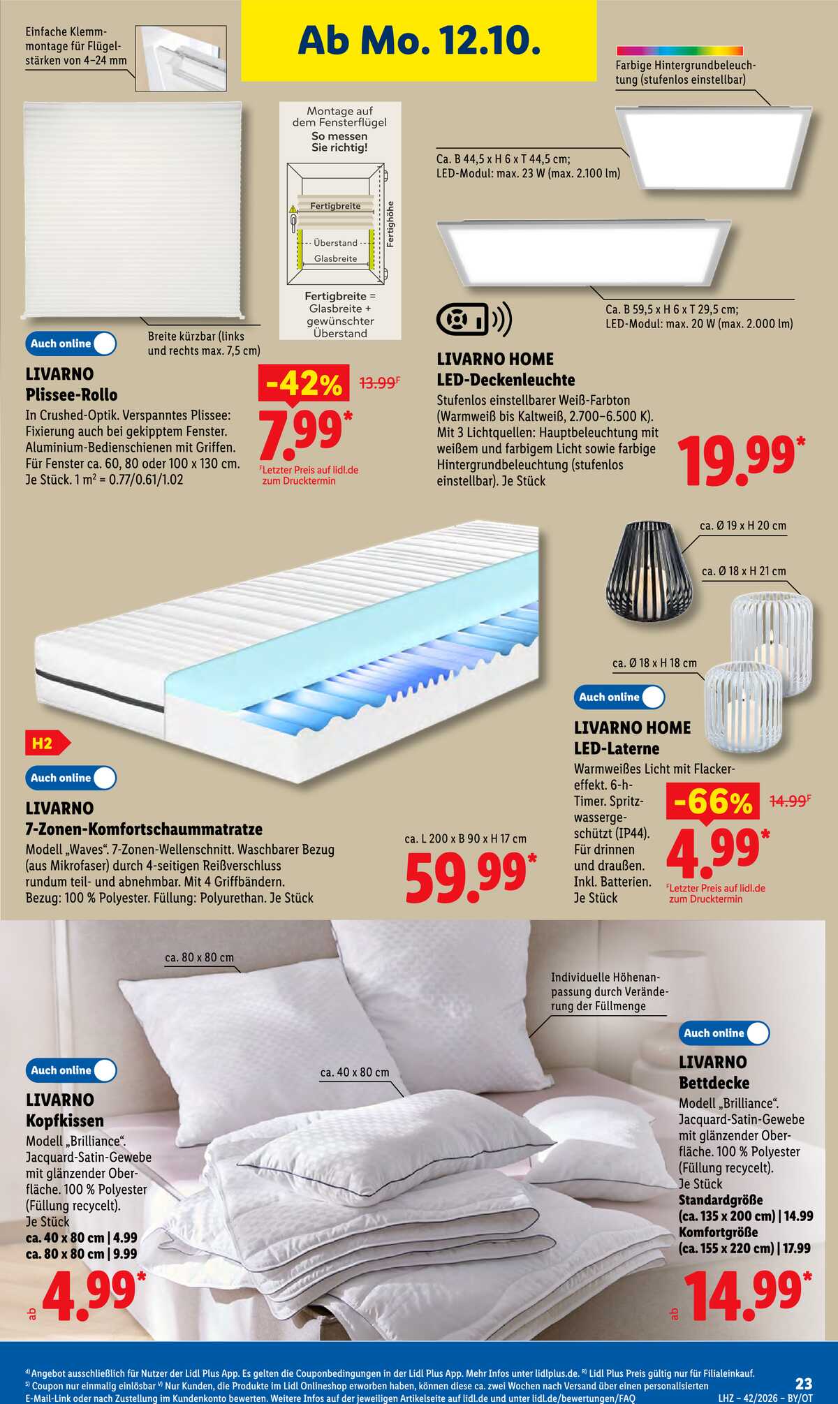 Leták Lidl Německo 12.10.-17.10.2026 strana 37