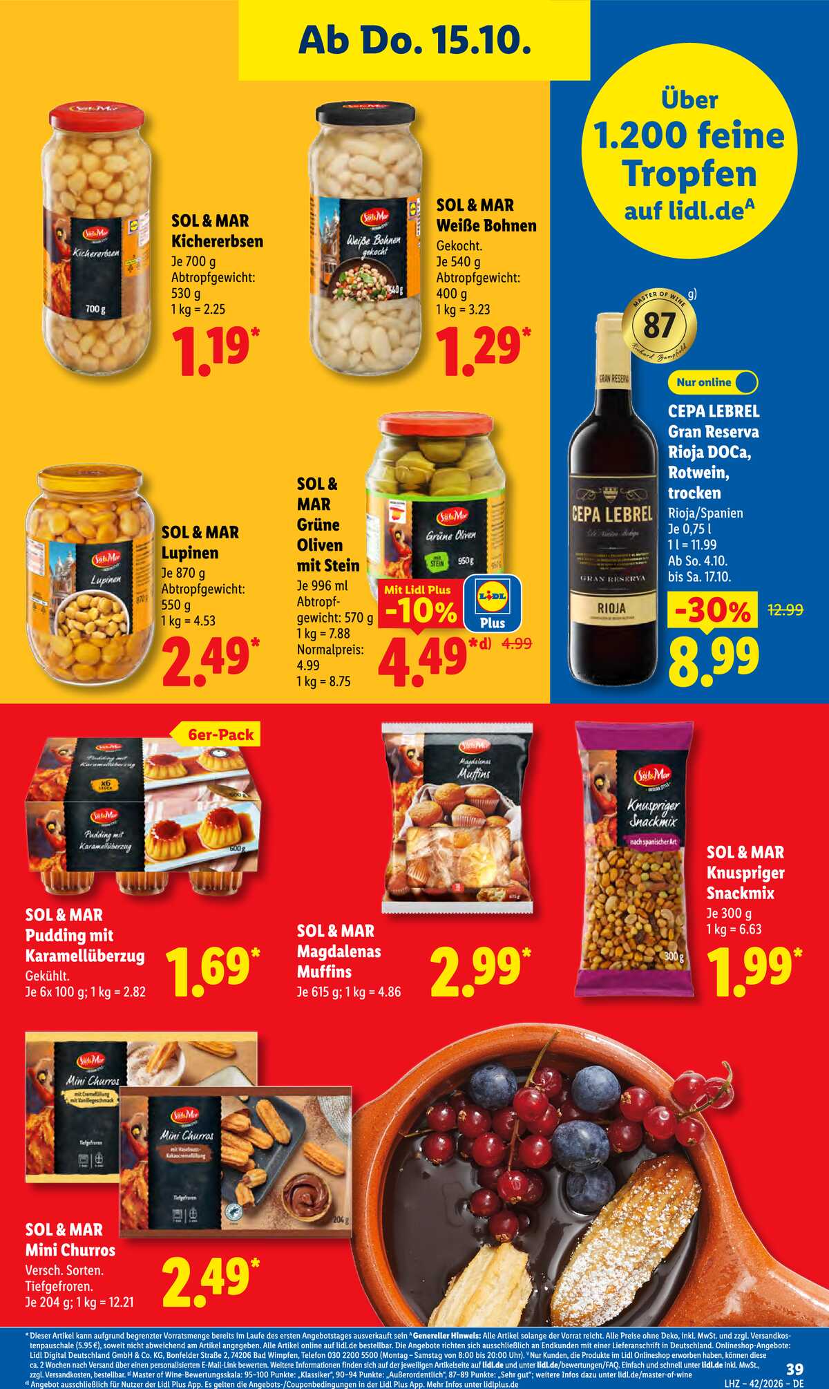 Leták Lidl Německo 12.10.-17.10.2026 strana 57