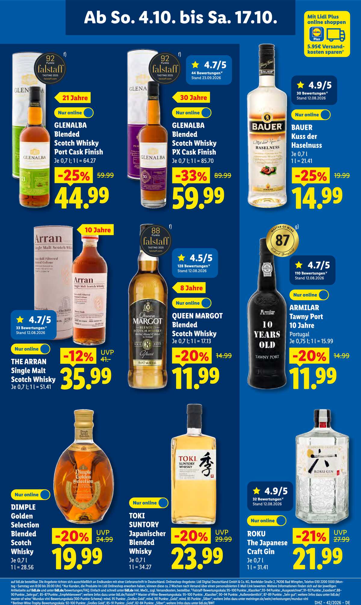 Leták Lidl Německo 12.10.-17.10.2026 strana 61