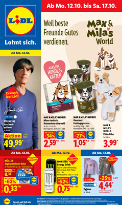 Leták Lidl Německo 12.10.-17.10.2026