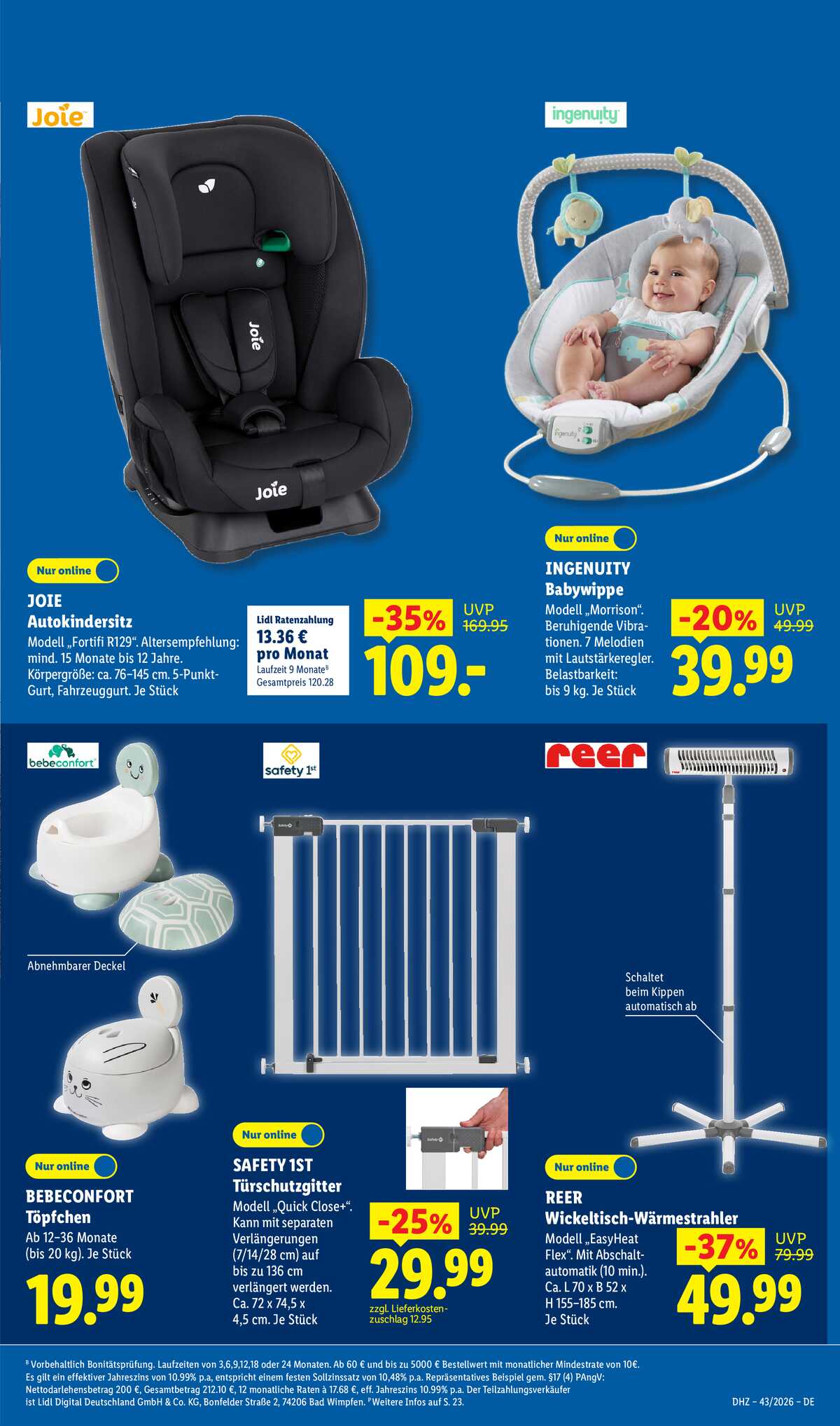 Leták Lidl Německo 19.10.-24.10.2026 strana 3