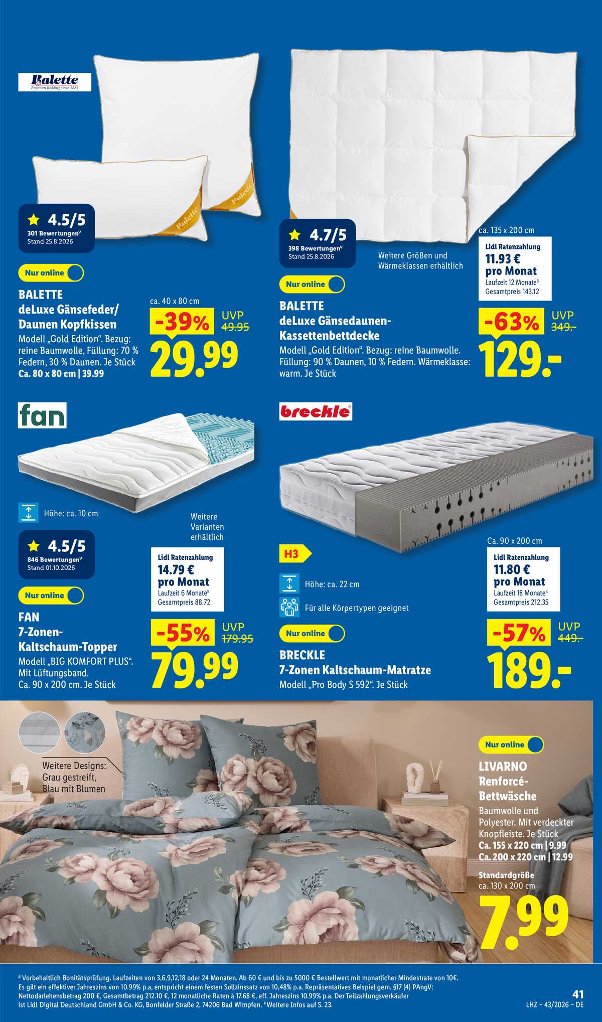 Leták Lidl Německo 19.10.-24.10.2026 strana 5