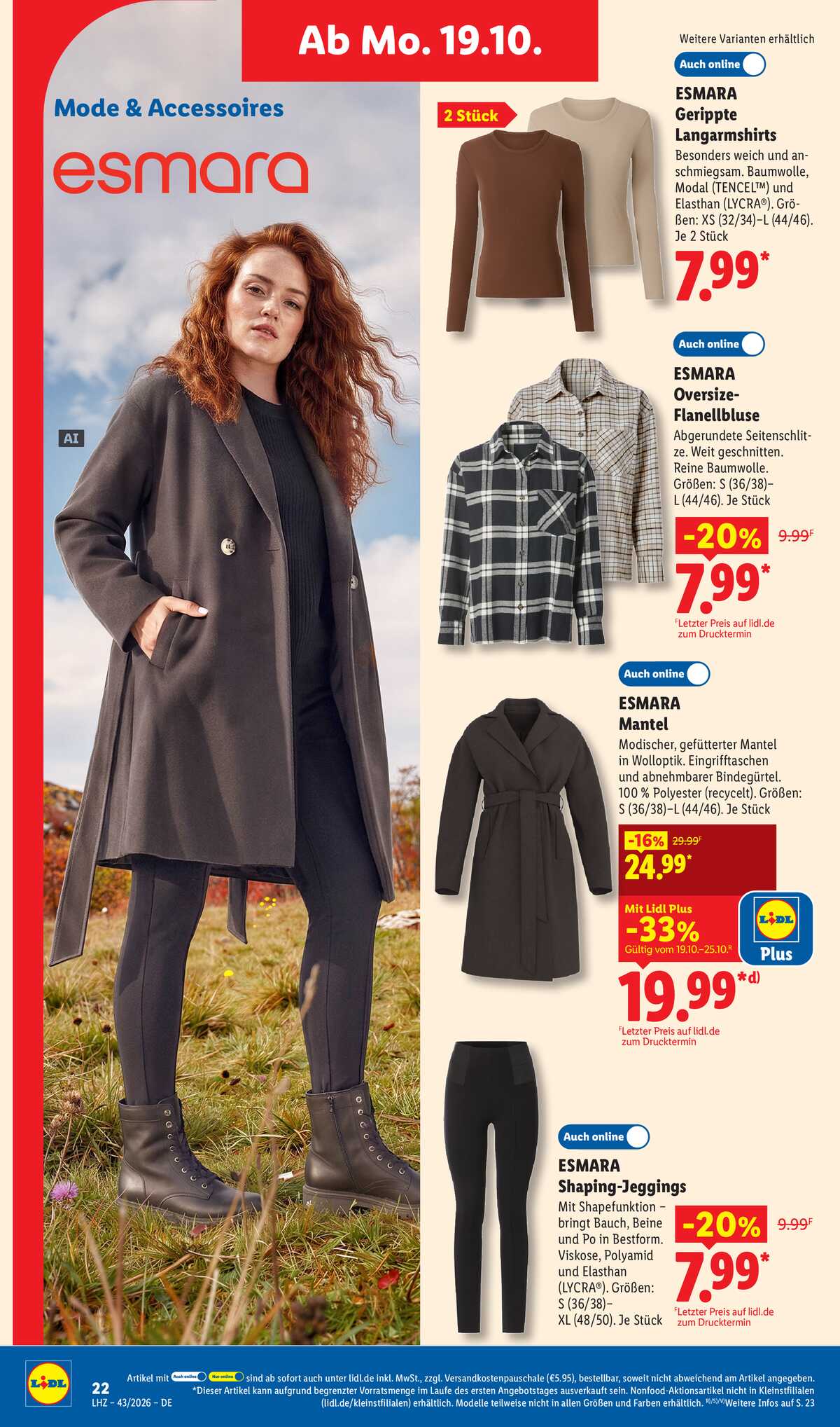 Leták Lidl Německo 19.10.-24.10.2026 strana 8
