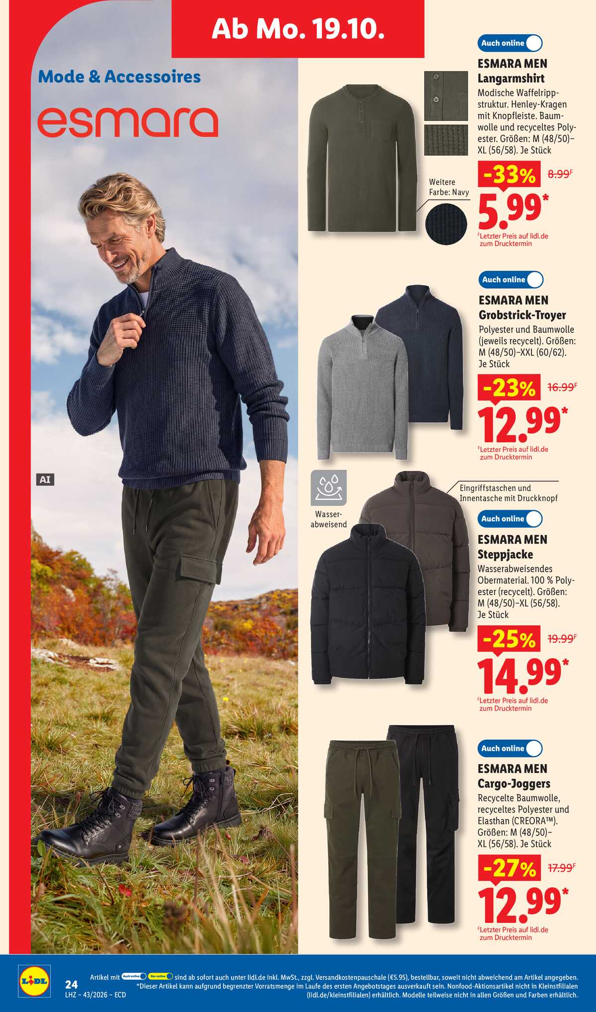 Leták Lidl Německo 19.10.-24.10.2026 strana 10