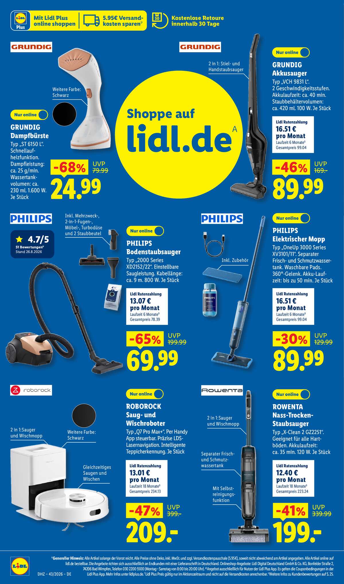 Leták Lidl Německo 19.10.-24.10.2026 strana 16
