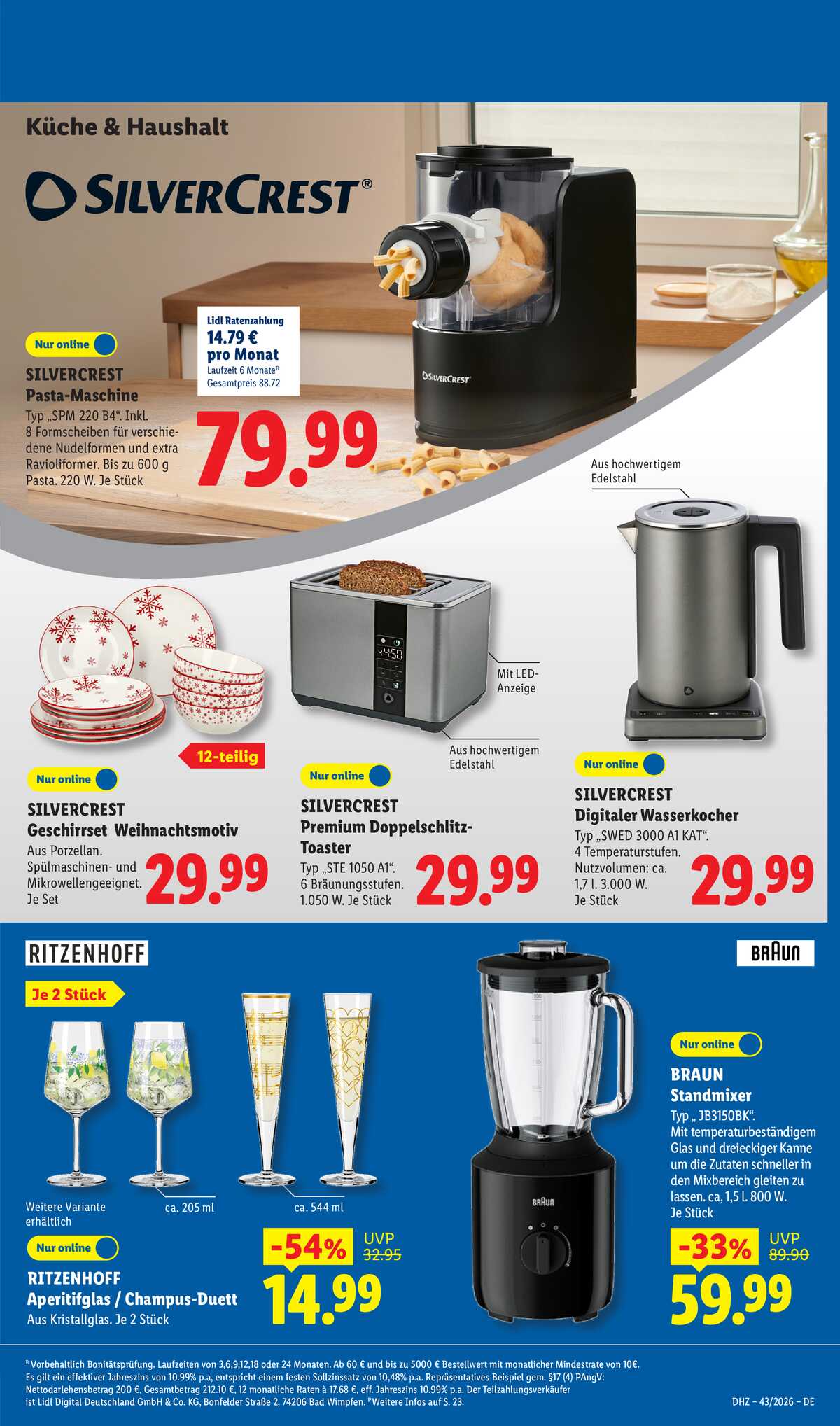 Leták Lidl Německo 19.10.-24.10.2026 strana 17