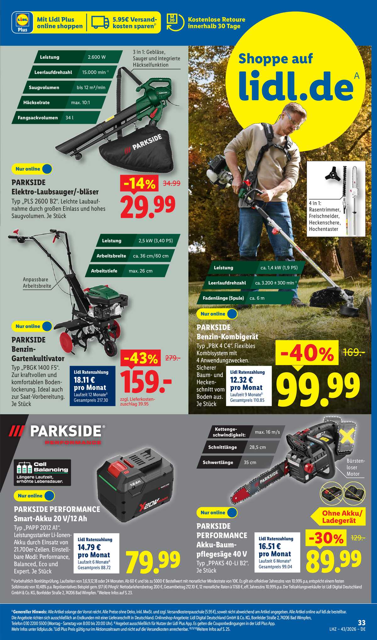 Leták Lidl Německo 19.10.-24.10.2026 strana 21