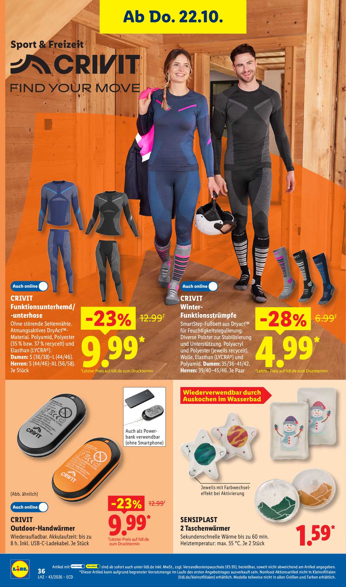 Leták Lidl Německo 19.10.-24.10.2026 strana 28