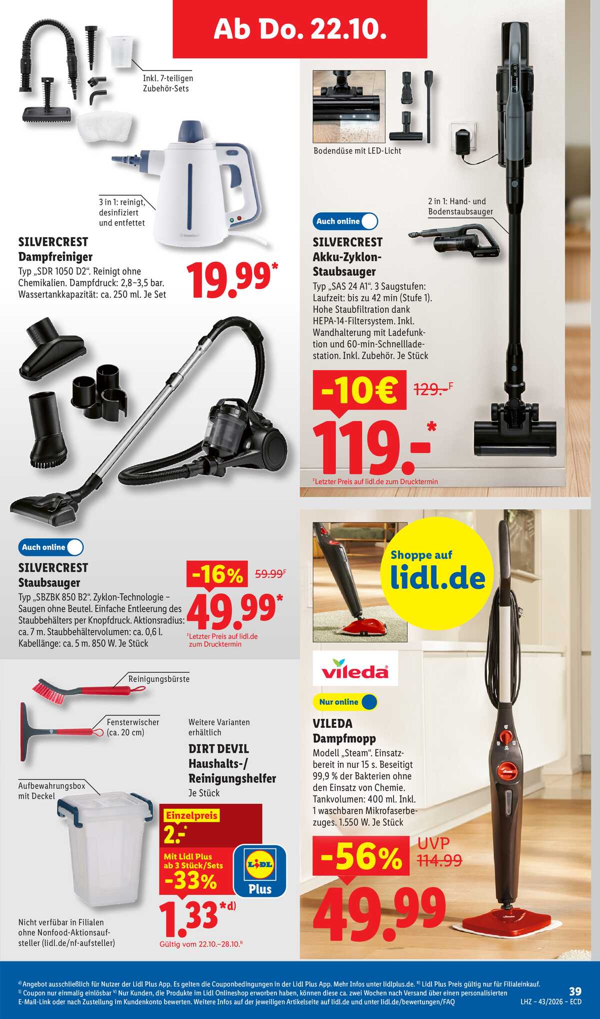 Leták Lidl Německo 19.10.-24.10.2026 strana 31