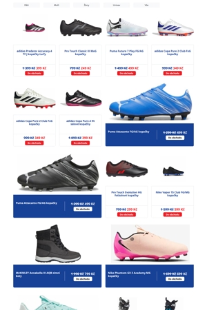 Intersport Boty - 5. 10. 2026