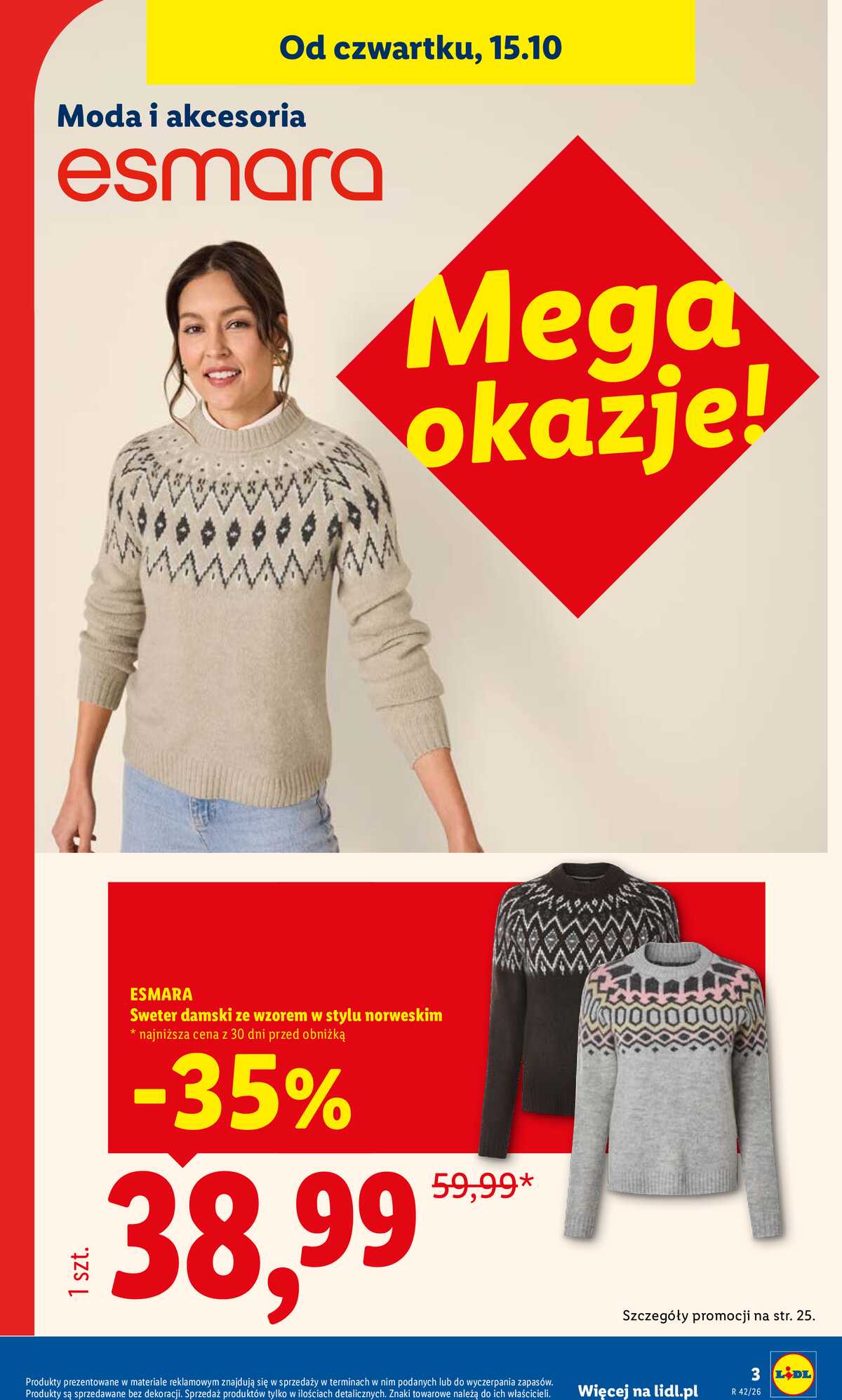 Leták Lidl Polsko 12.10.-24.10.2026 - Katalog strana 3