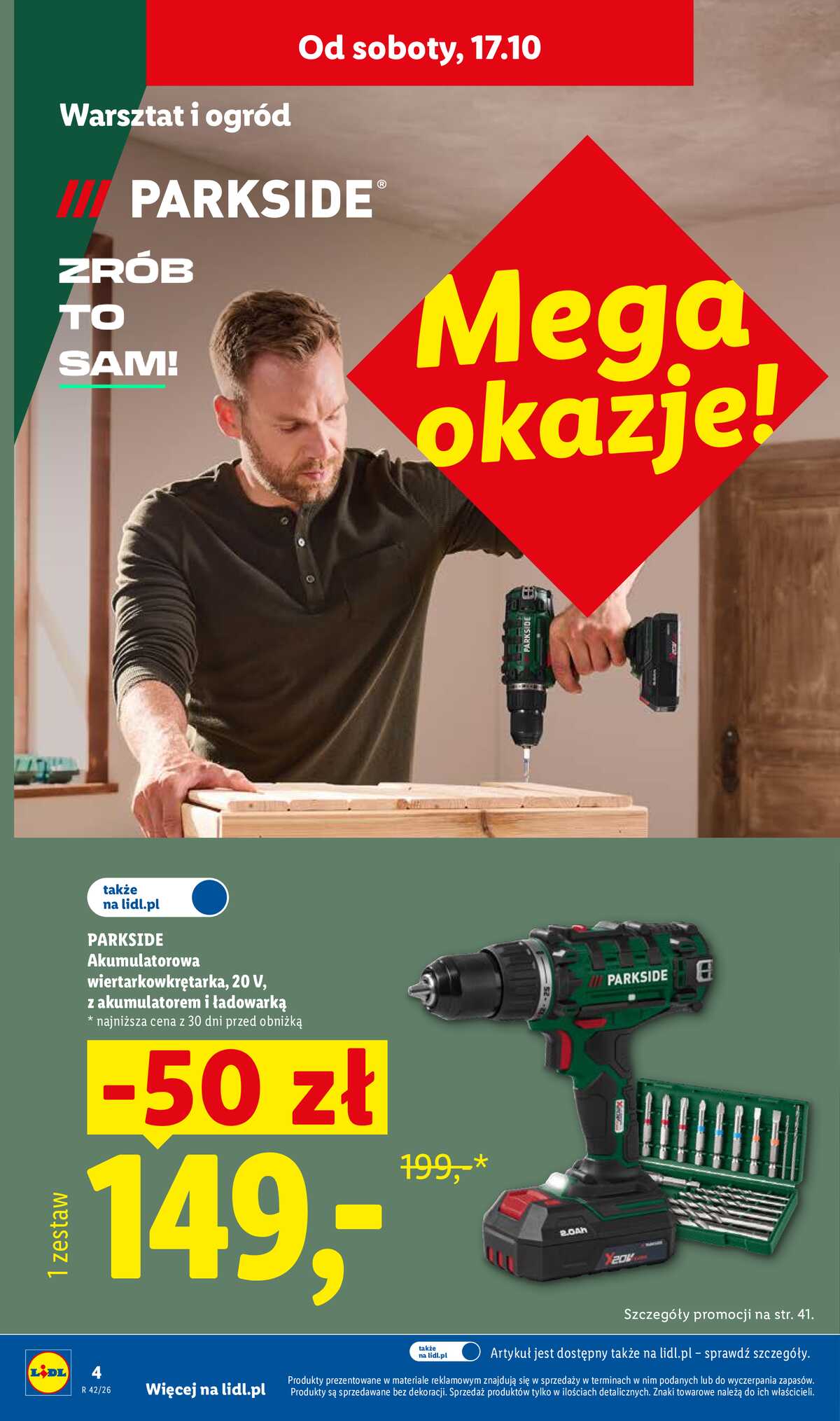 Leták Lidl Polsko 12.10.-24.10.2026 - Katalog strana 4