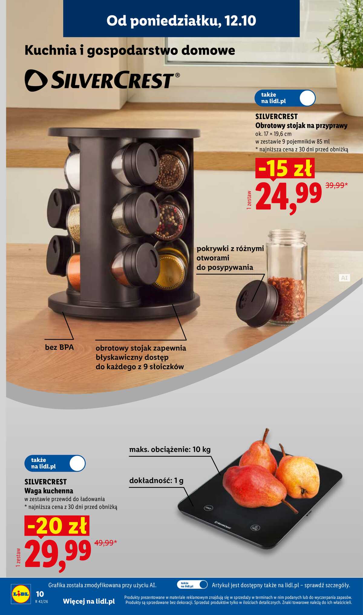 Leták Lidl Polsko 12.10.-24.10.2026 - Katalog strana 12