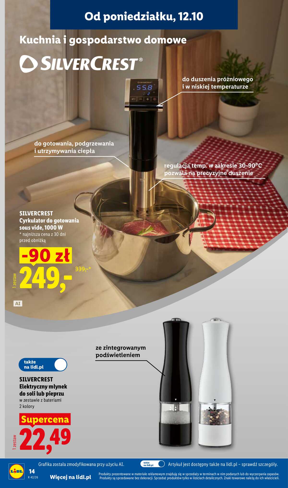 Leták Lidl Polsko 12.10.-24.10.2026 - Katalog strana 16
