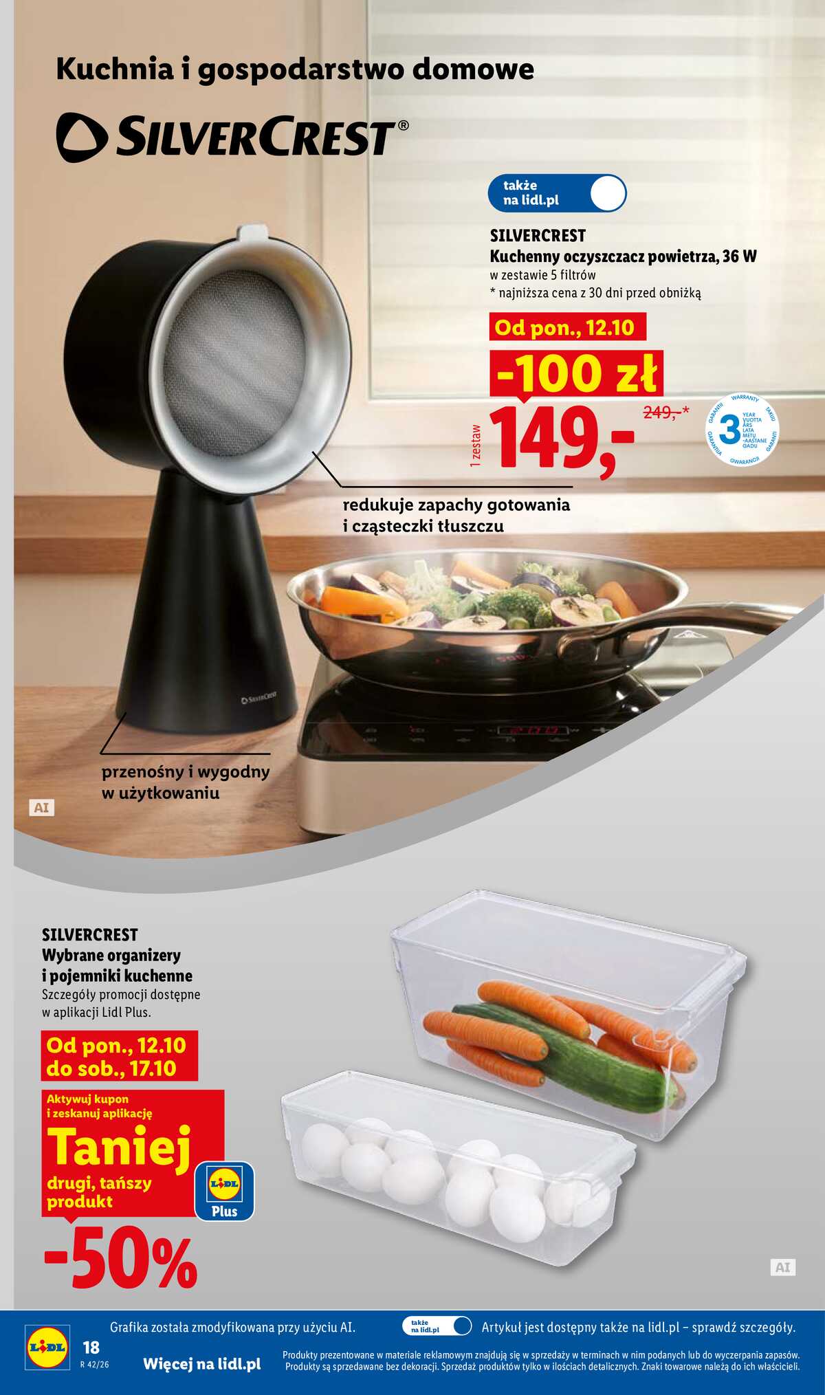 Leták Lidl Polsko 12.10.-24.10.2026 - Katalog strana 20