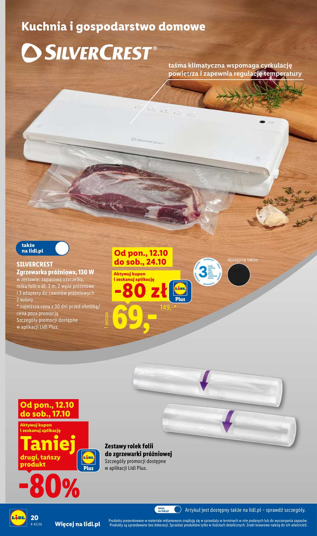 Leták Lidl Polsko 12.10.-24.10.2026 - Katalog strana 22