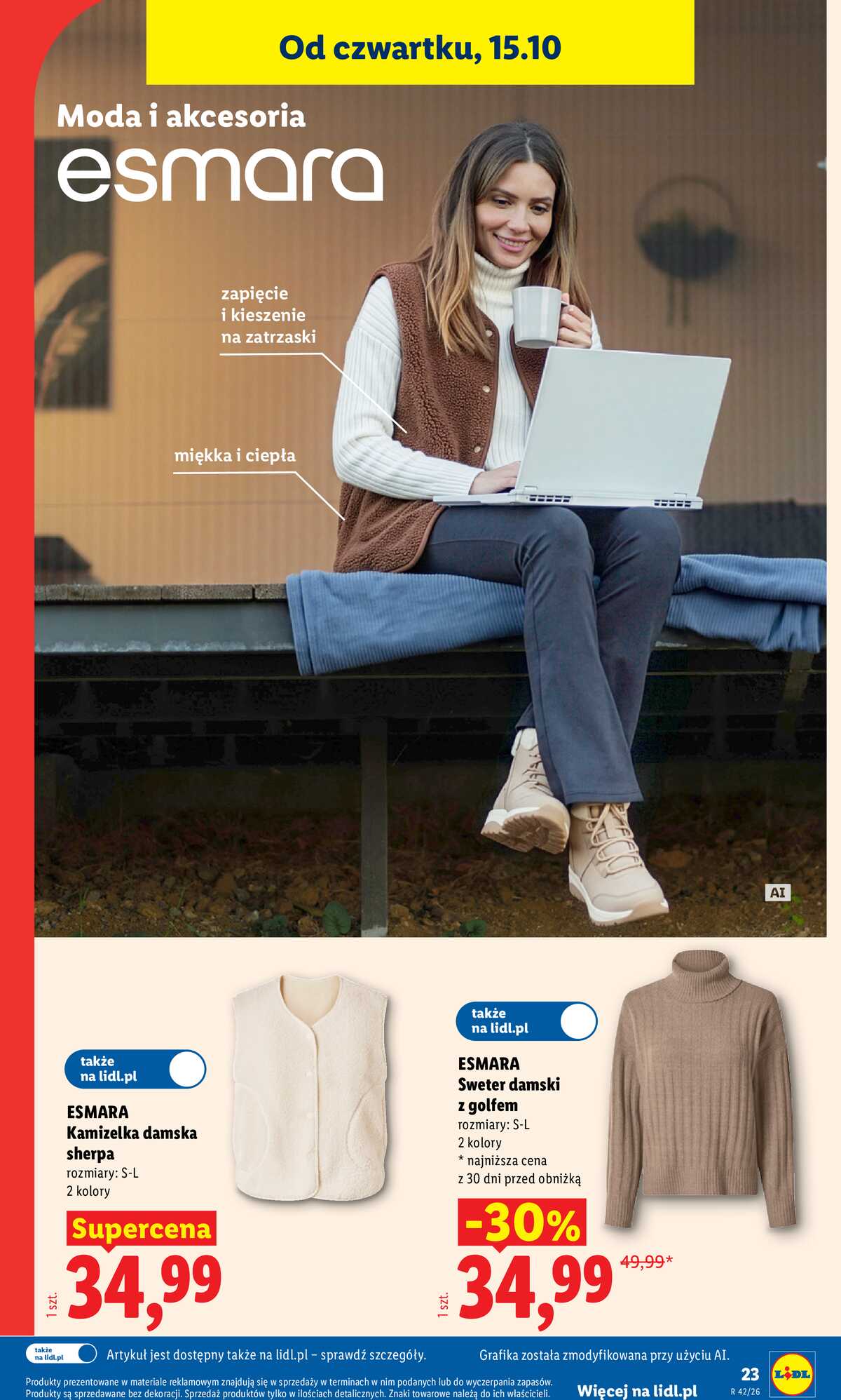 Leták Lidl Polsko 12.10.-24.10.2026 - Katalog strana 25