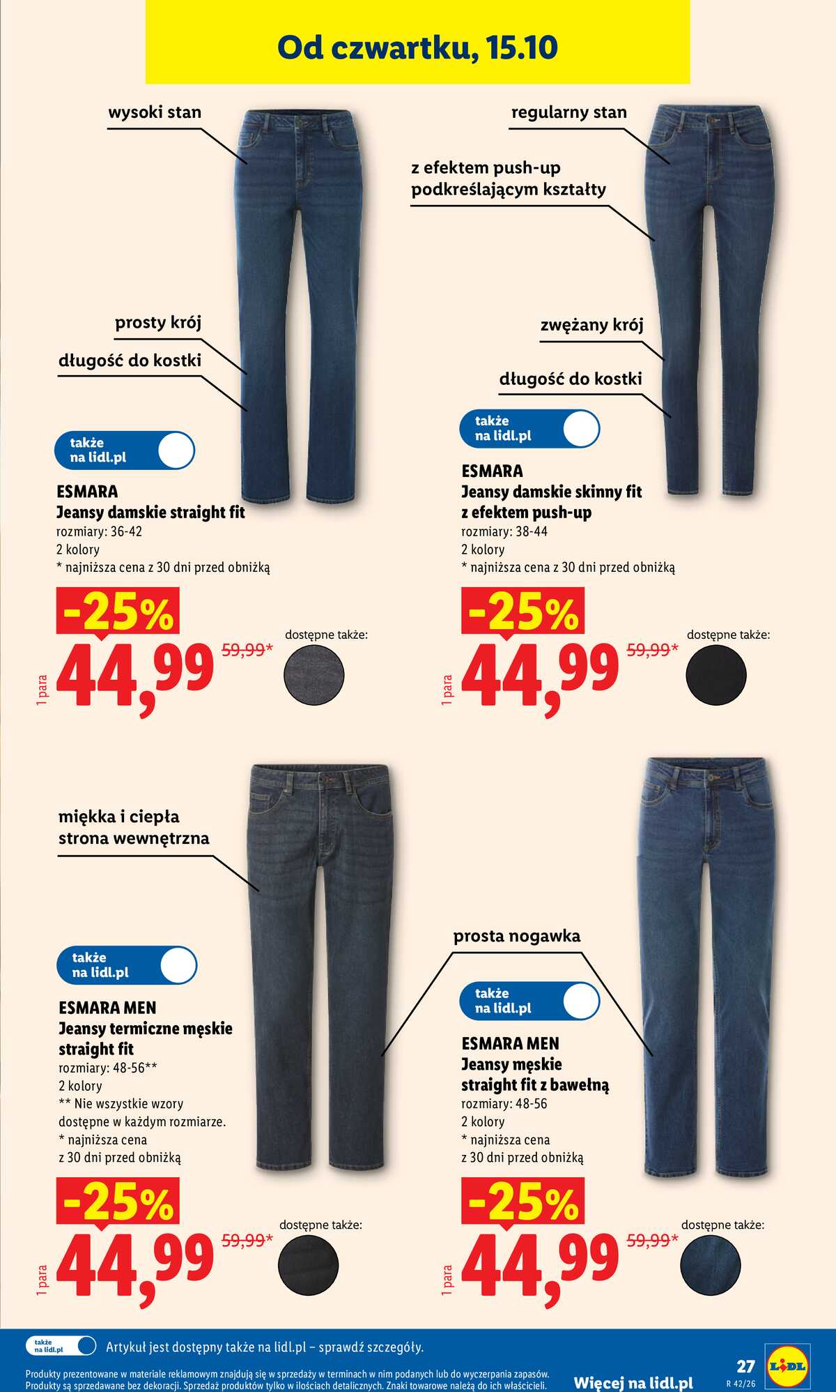 Leták Lidl Polsko 12.10.-24.10.2026 - Katalog strana 29