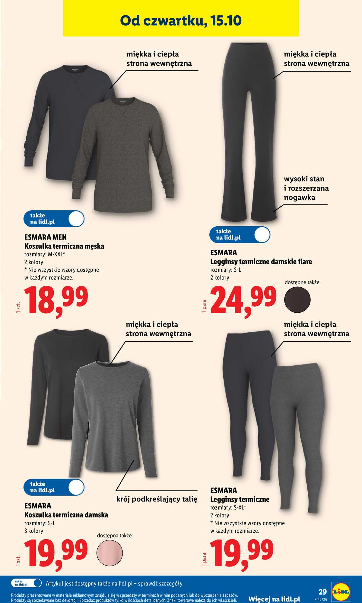 Leták Lidl Polsko 12.10.-24.10.2026 - Katalog strana 31