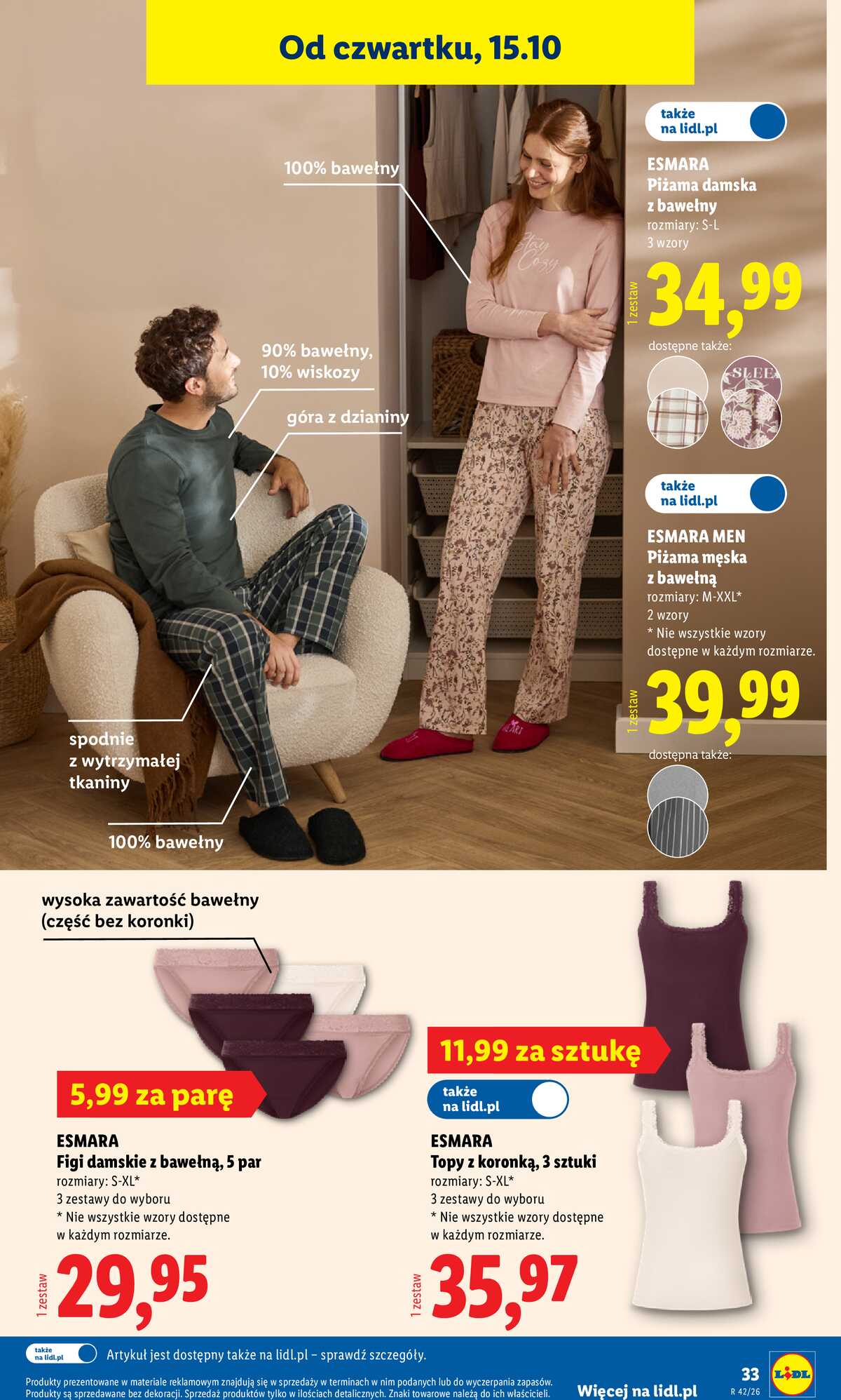 Leták Lidl Polsko 12.10.-24.10.2026 - Katalog strana 35