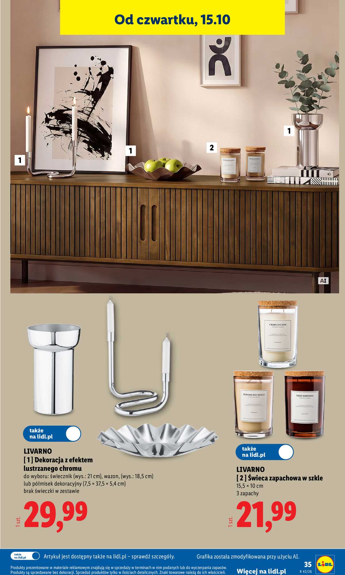 Leták Lidl Polsko 12.10.-24.10.2026 - Katalog strana 39