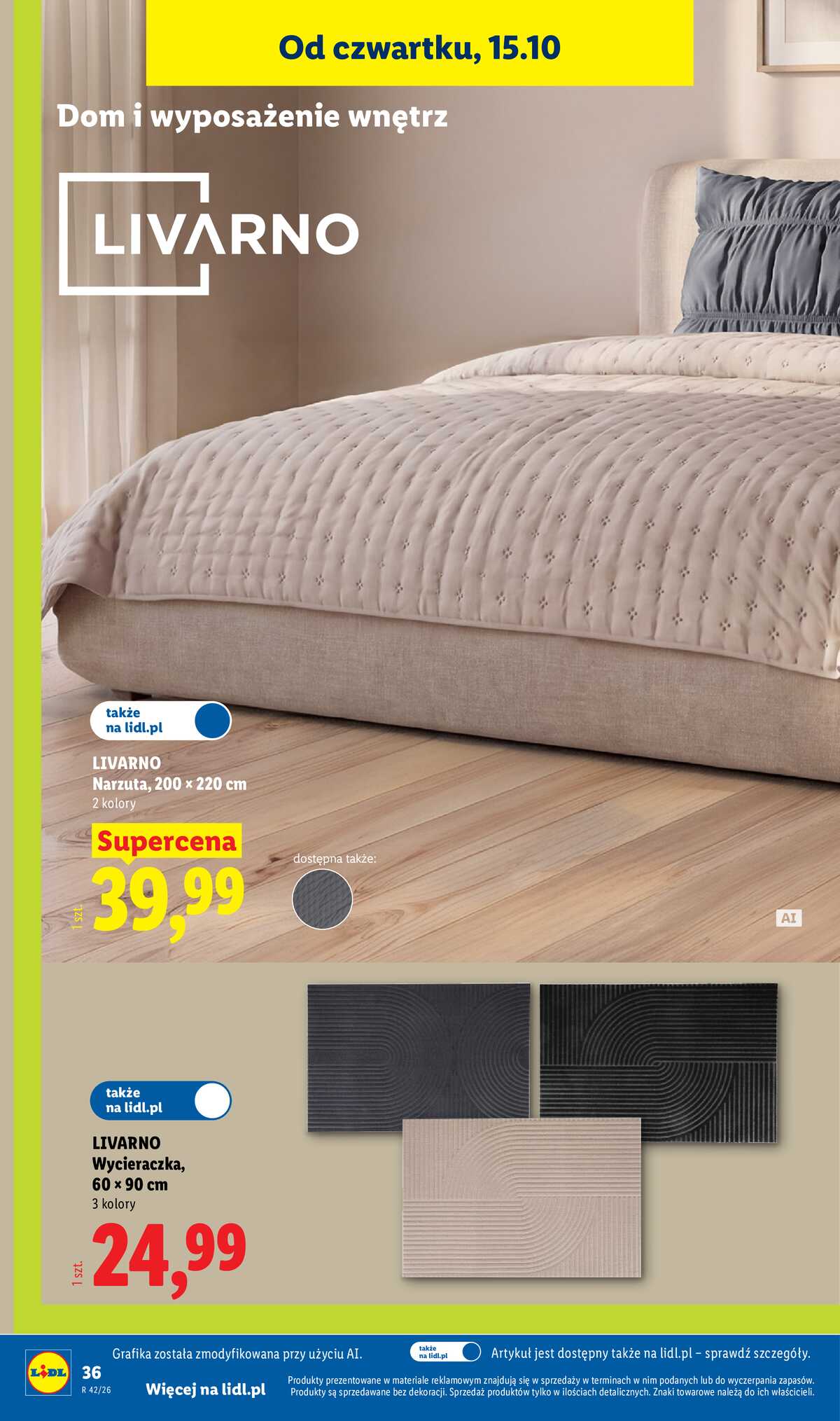Leták Lidl Polsko 12.10.-24.10.2026 - Katalog strana 40