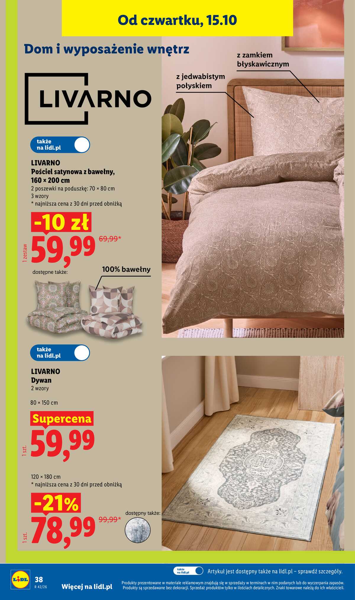Leták Lidl Polsko 12.10.-24.10.2026 - Katalog strana 42